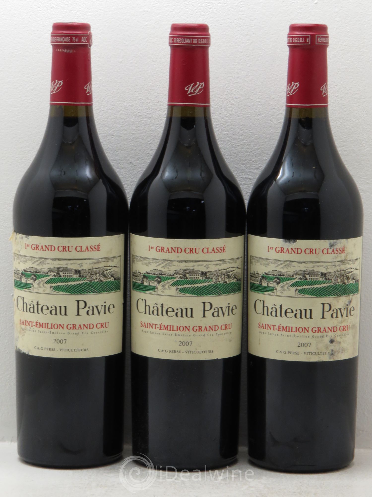 Château Pavie 1er Grand Cru Classé A 2007 - Lot de 12 bouteilles - 4