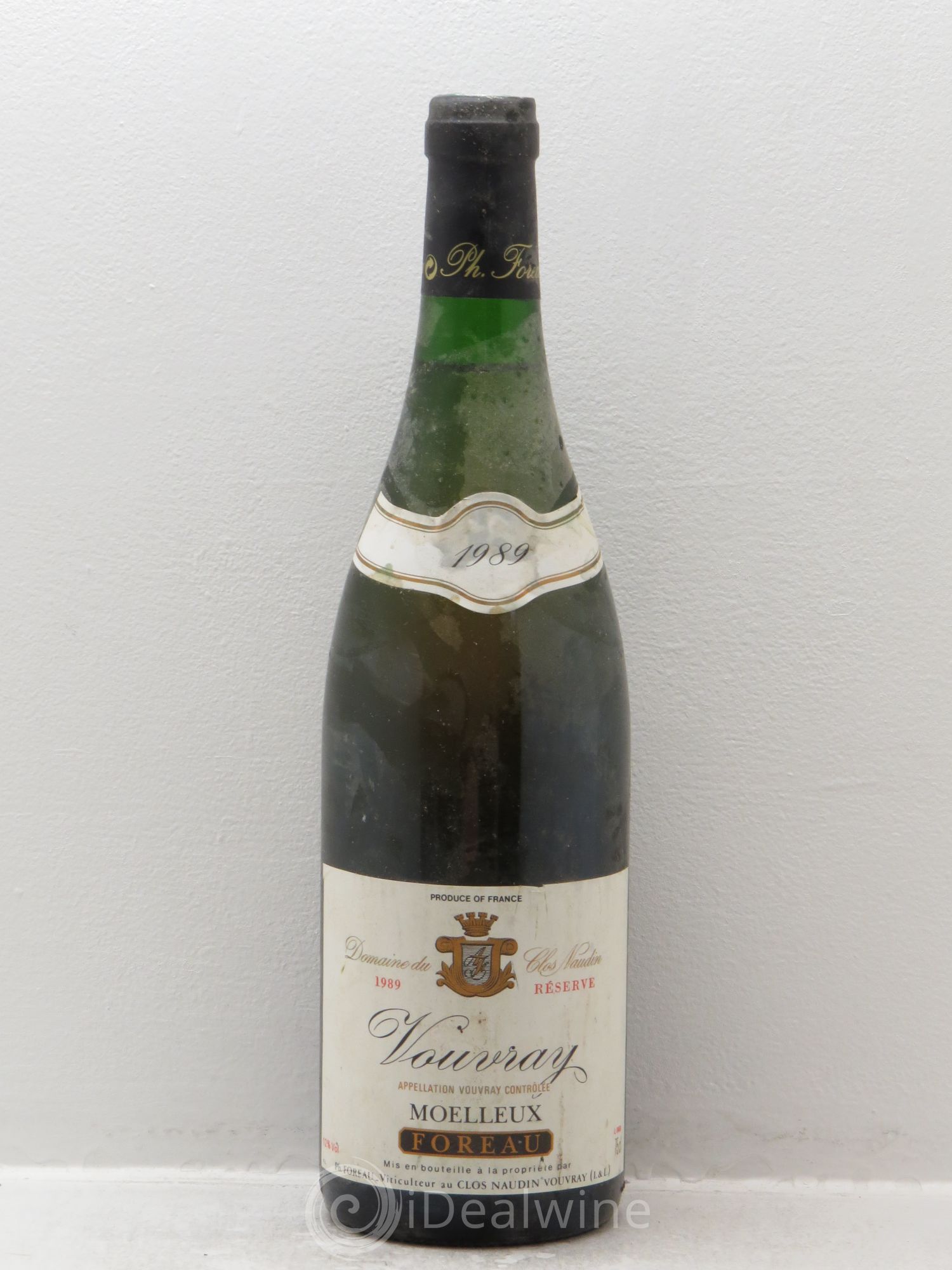 Vouvray Réserve 1989 - Posten von 1 Flasche - 0