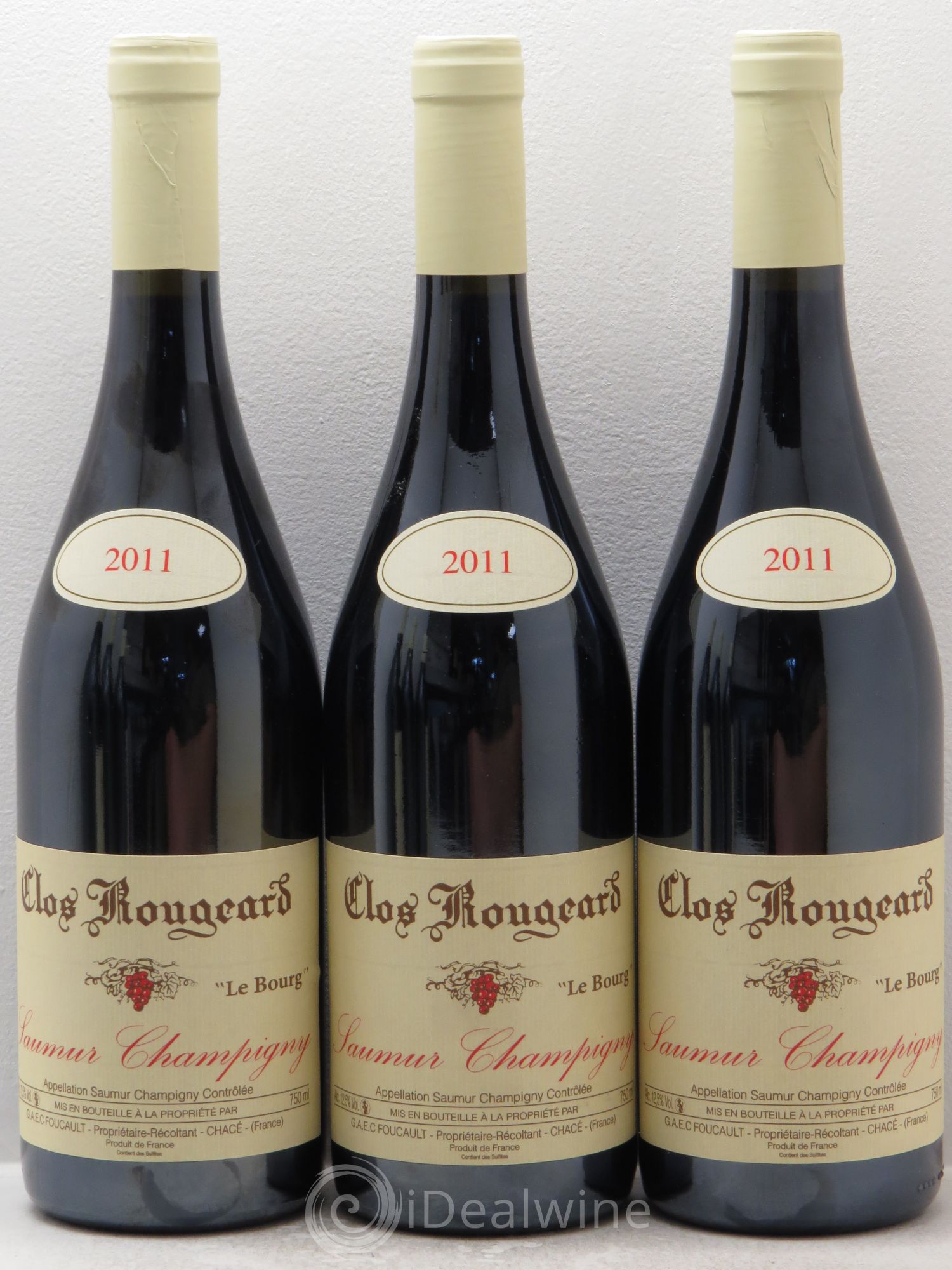 Saumur-Champigny Le Bourg Clos Rougeard 2011 - Lot de 6 bouteilles - 1