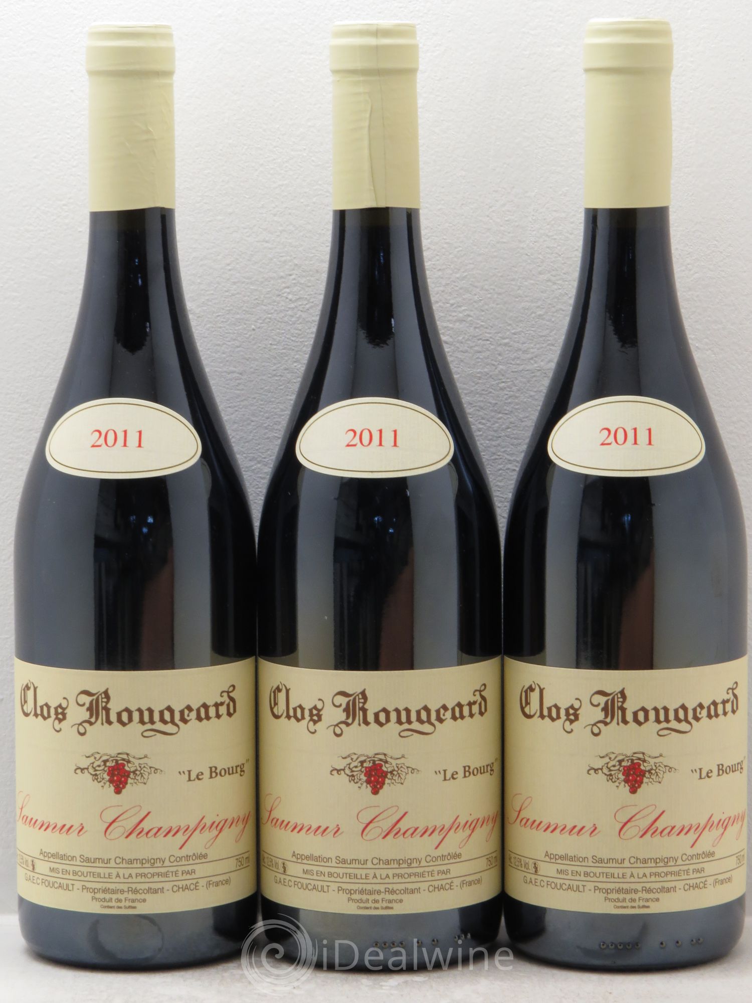 Saumur-Champigny Le Bourg Clos Rougeard 2011 - Lot de 6 bouteilles - 2