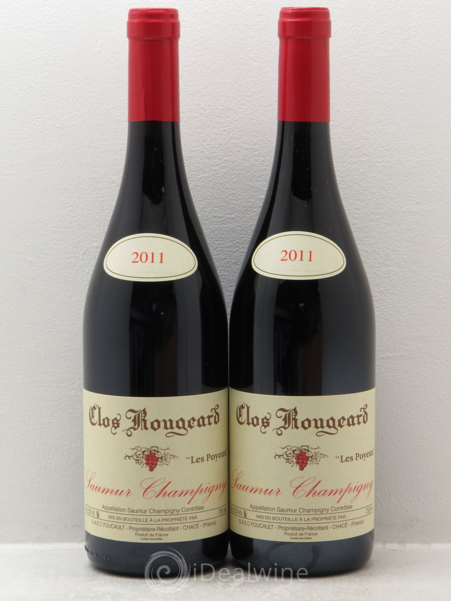 Saumur-Champigny Les Poyeux Clos Rougeard 2011 - Lot de 2 bouteilles - 0