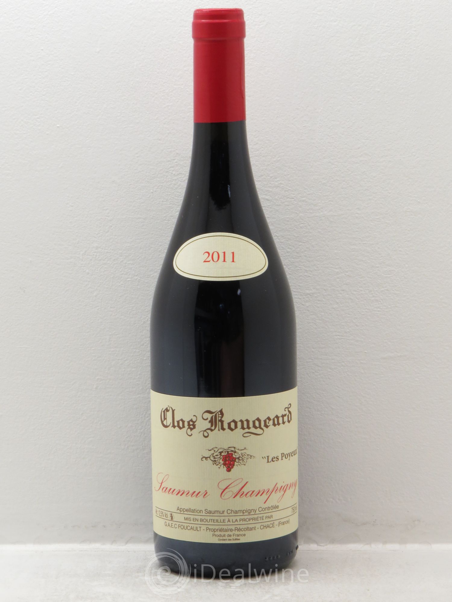 Saumur-Champigny Les Poyeux Clos Rougeard 2011 - Lot de 1 bouteille - 0