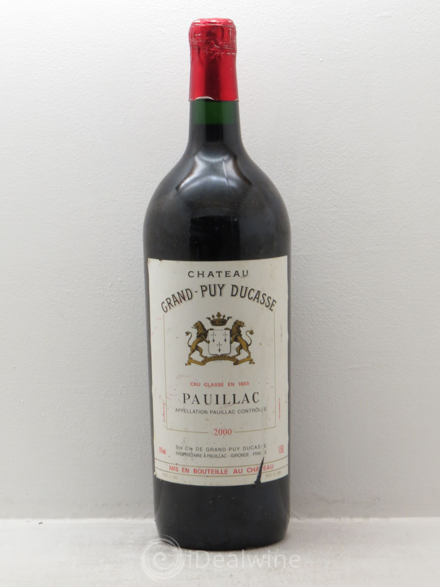 Château Grand Puy Ducasse 5ème Grand Cru Classé 2000 - Lot de 1 magnum - 0