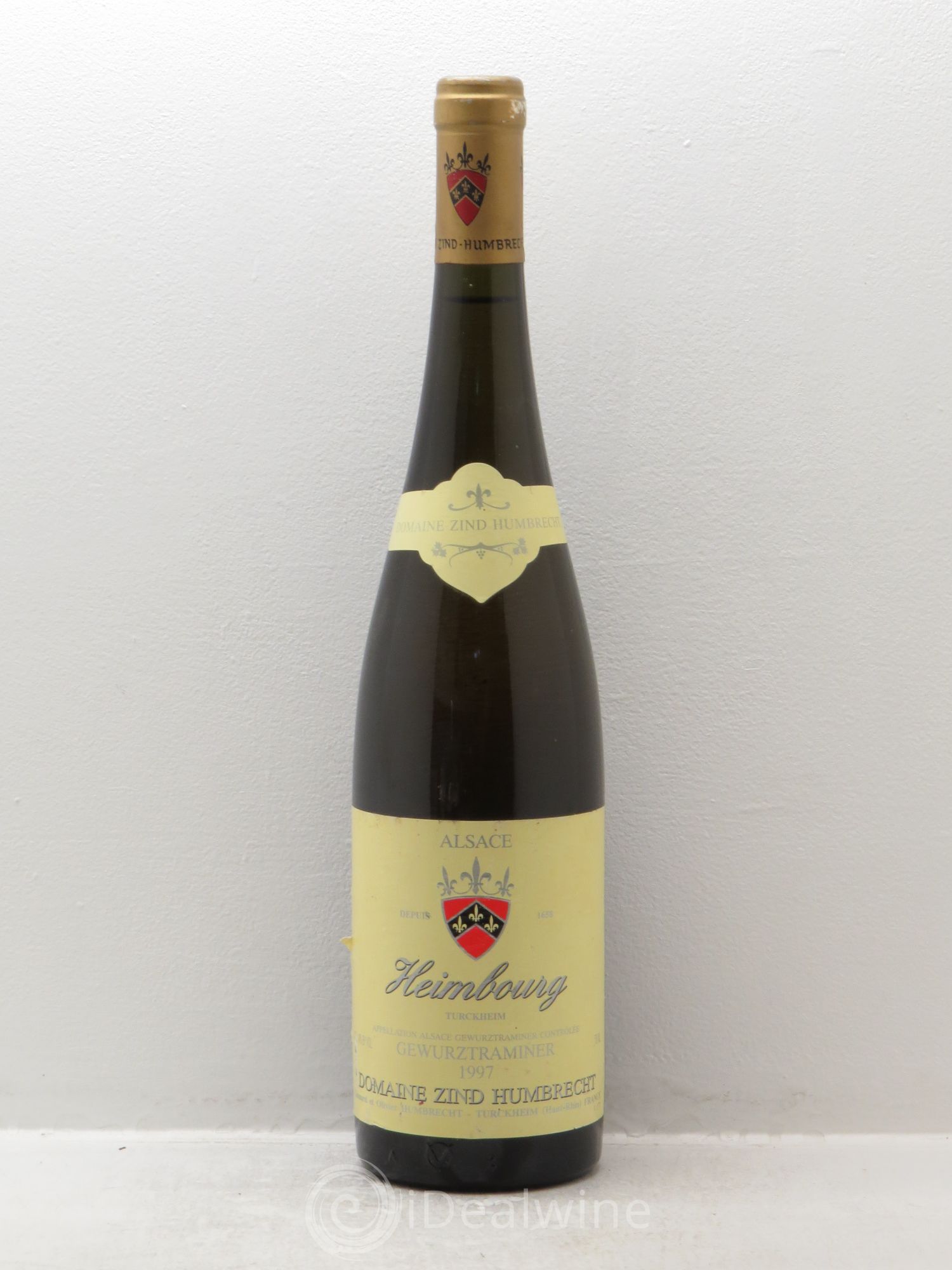 Alsace Gewurztraminer Zind-Humbrecht (Domaine) Heimbourg 1997 - Lot de 1 bouteille - 0