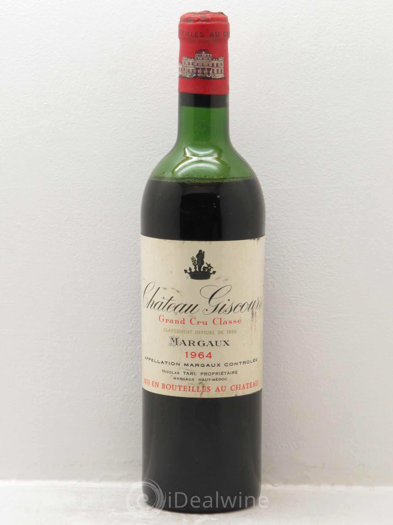 Château Giscours 3ème Grand Cru Classé 1964 - Lot de 1 bouteille - 0