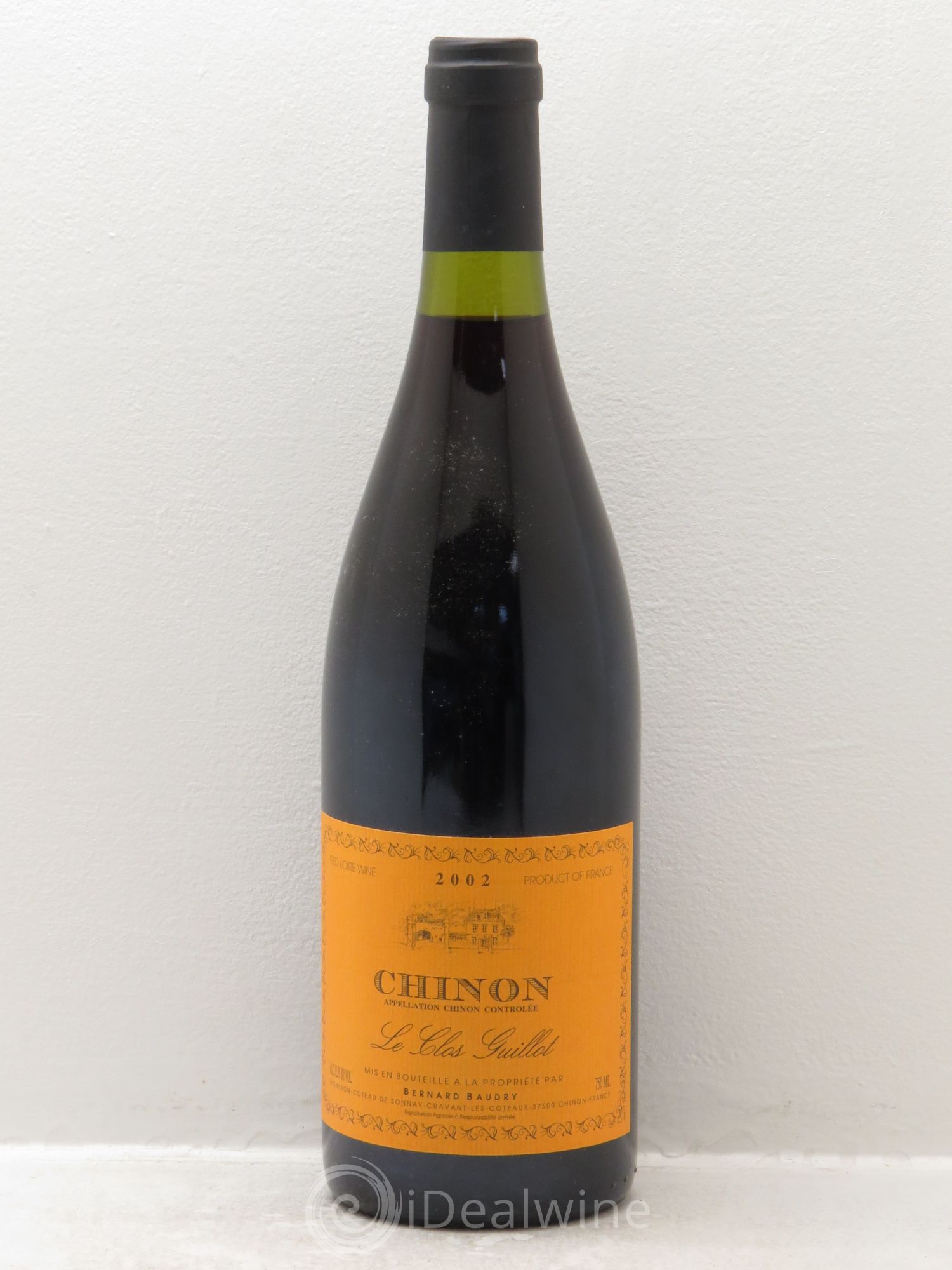 Chinon Le Clos Guillot Bernard Baudry 2004 - Lot de 6 bouteilles - 0