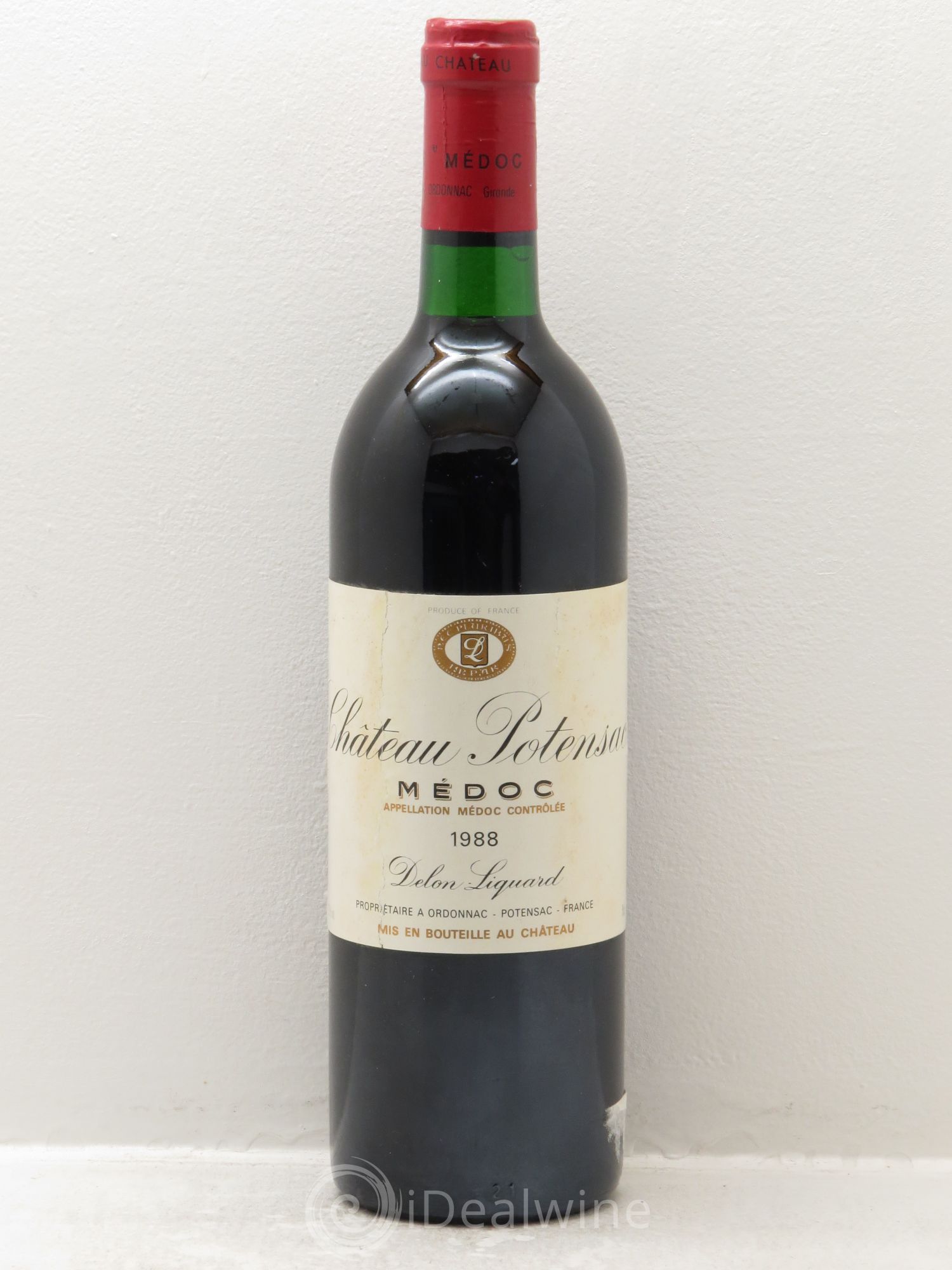 Château Potensac 1988 - Lot de 1 bouteille - 0