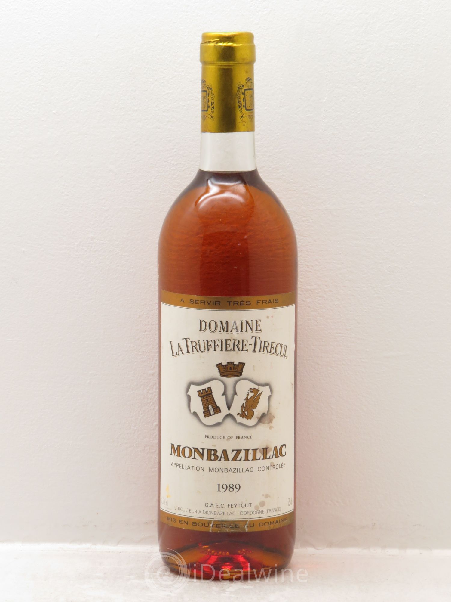 Monbazillac Truffière Tirecul 1989 - Lotto di 1 bottiglia - 0