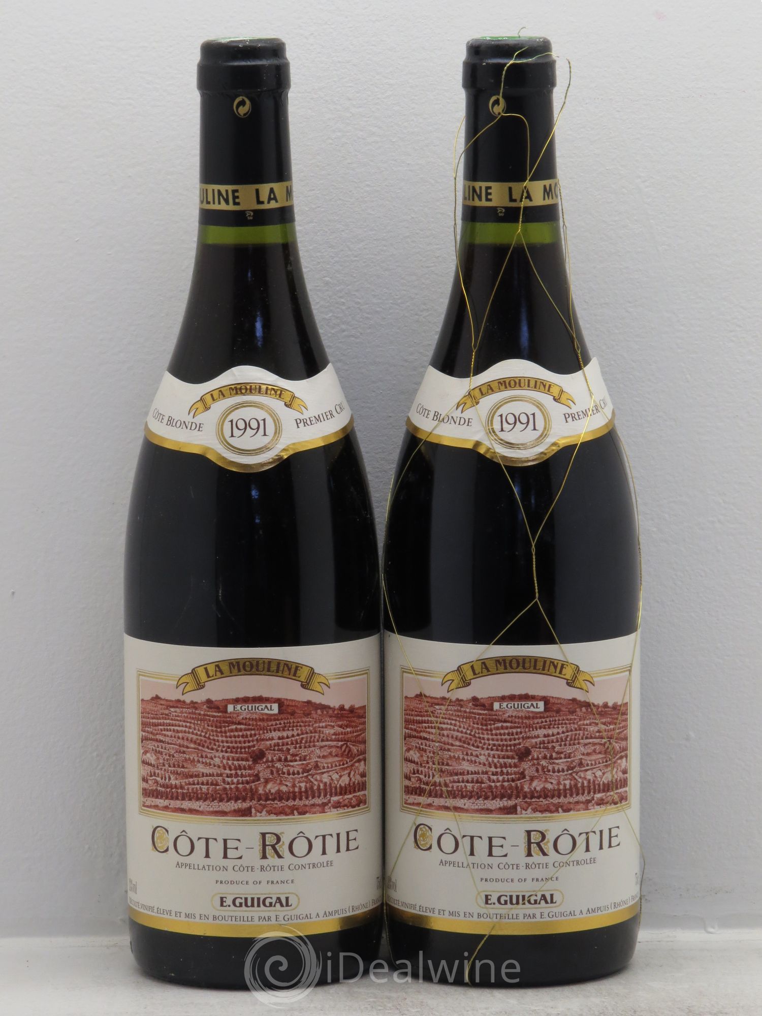Côte-Rôtie La Mouline Guigal 1991 - Lot de 2 bouteilles - 0