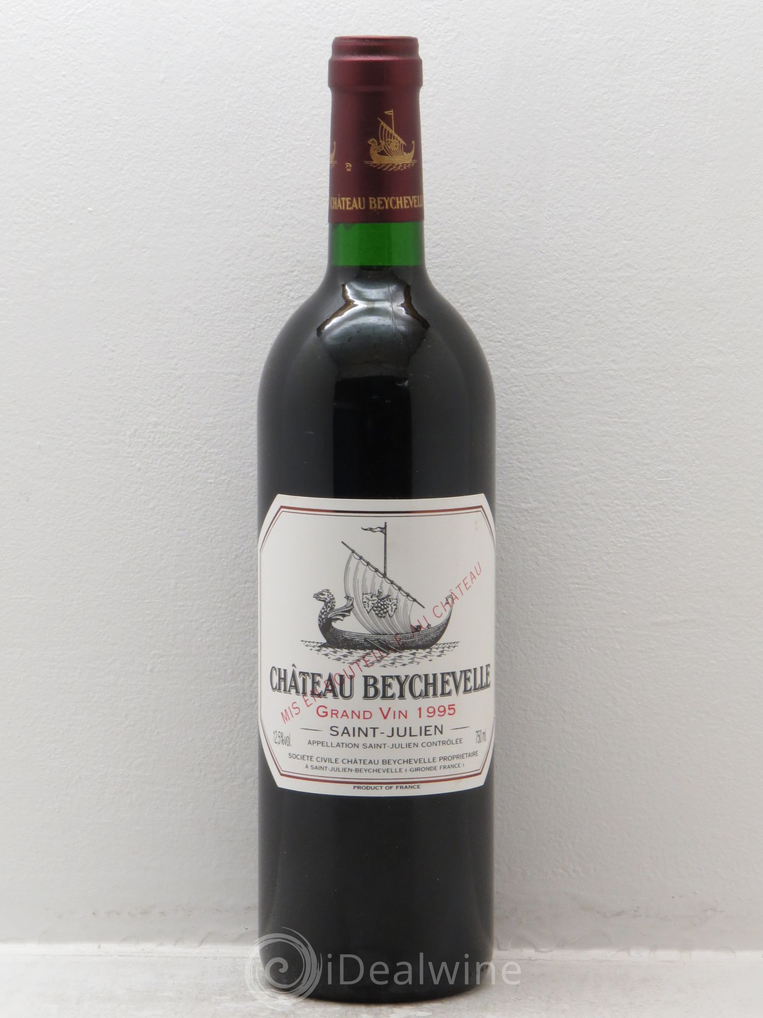 Château Beychevelle 4ème Grand Cru Classé 1995 - Lot de 12 bouteilles - 0