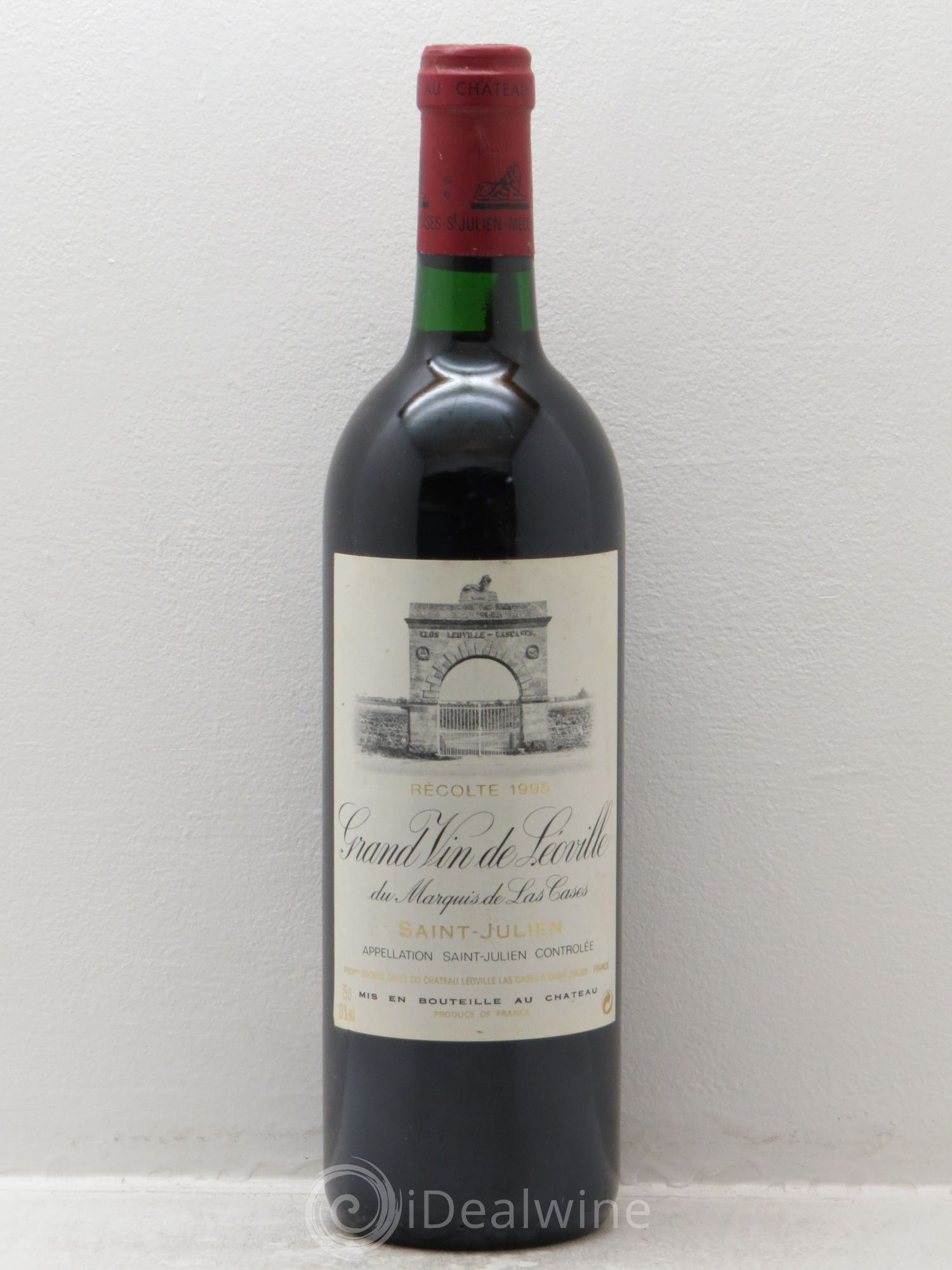Château Léoville Las Cases 2ème Grand Cru Classé 1995 - Lot de 1 bouteille - 0