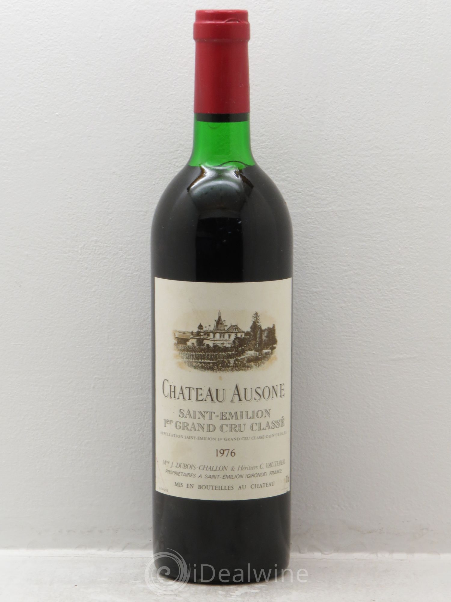 Château Ausone 1er Grand Cru Classé A 1976 - Lot de 1 bouteille - 0