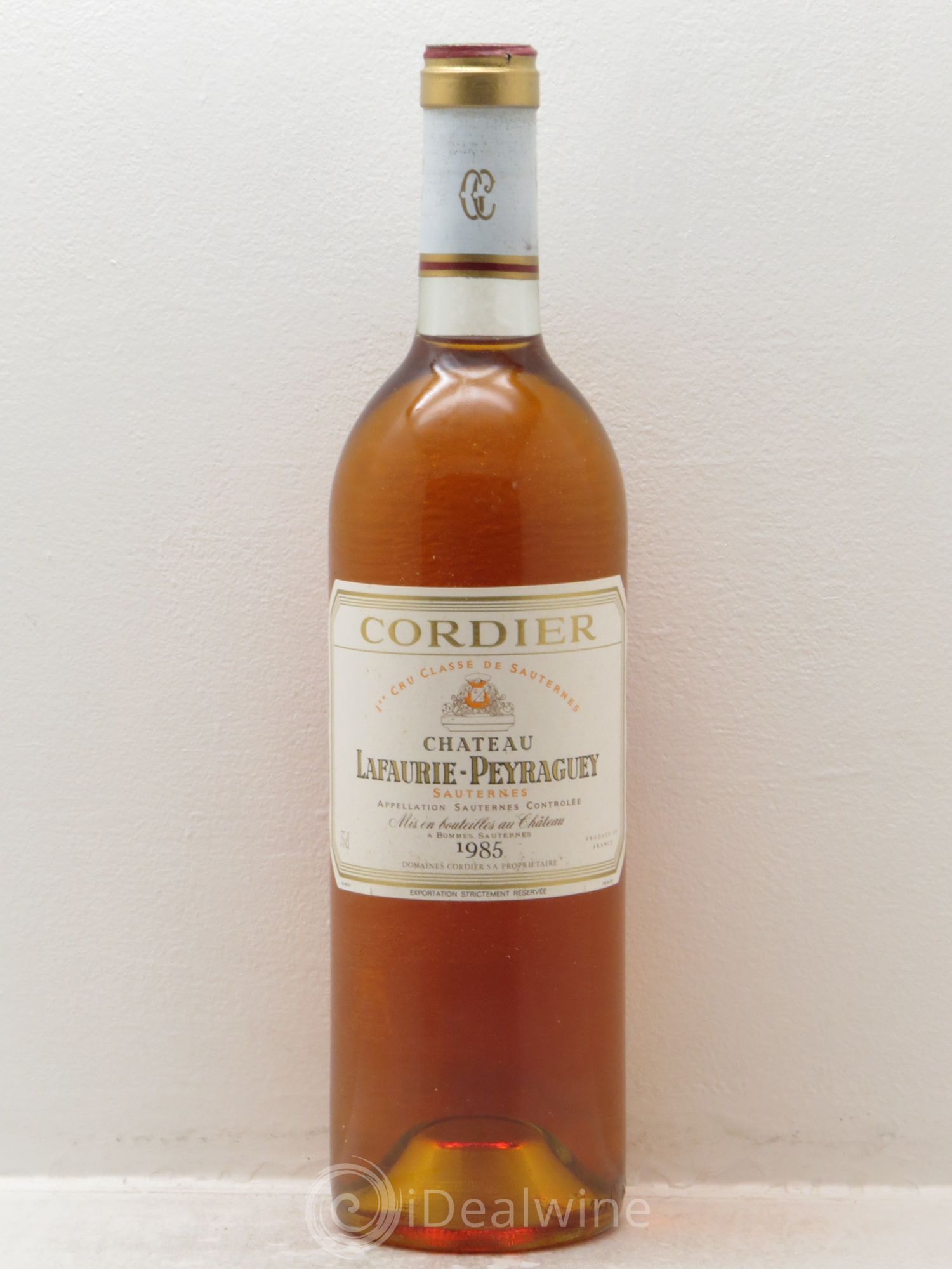 Château Lafaurie-Peyraguey 1er Grand Cru Classé 1985 - Lot de 1 bouteille - 0
