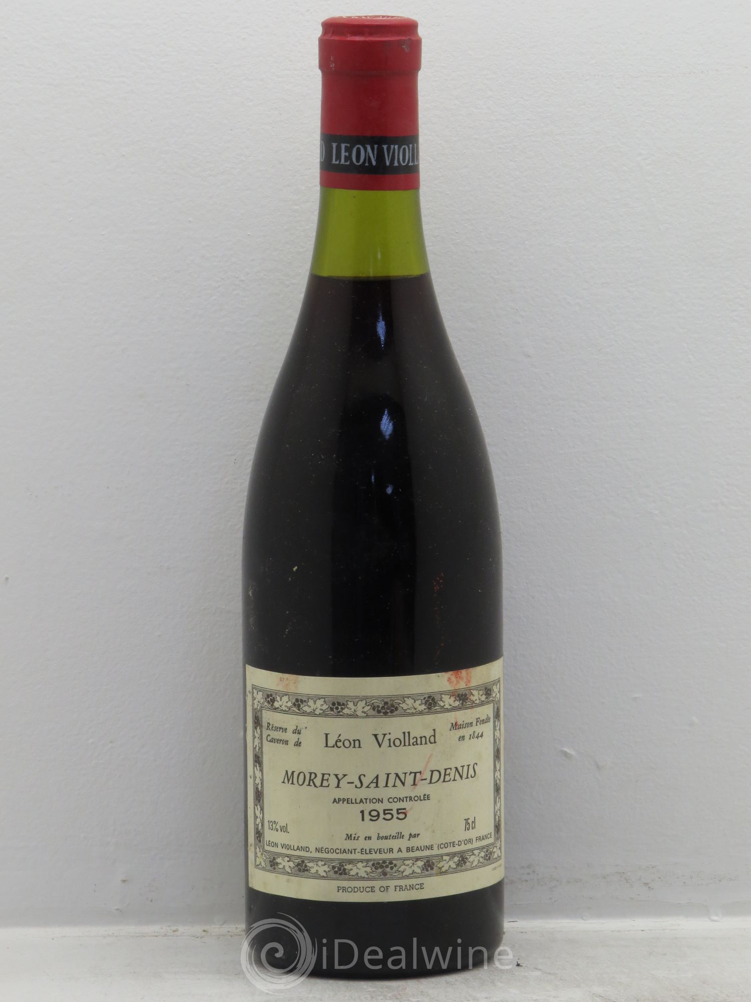 Morey-Saint-Denis Leon Violland Dufour 1955 - Posten von 1 Flasche - 0