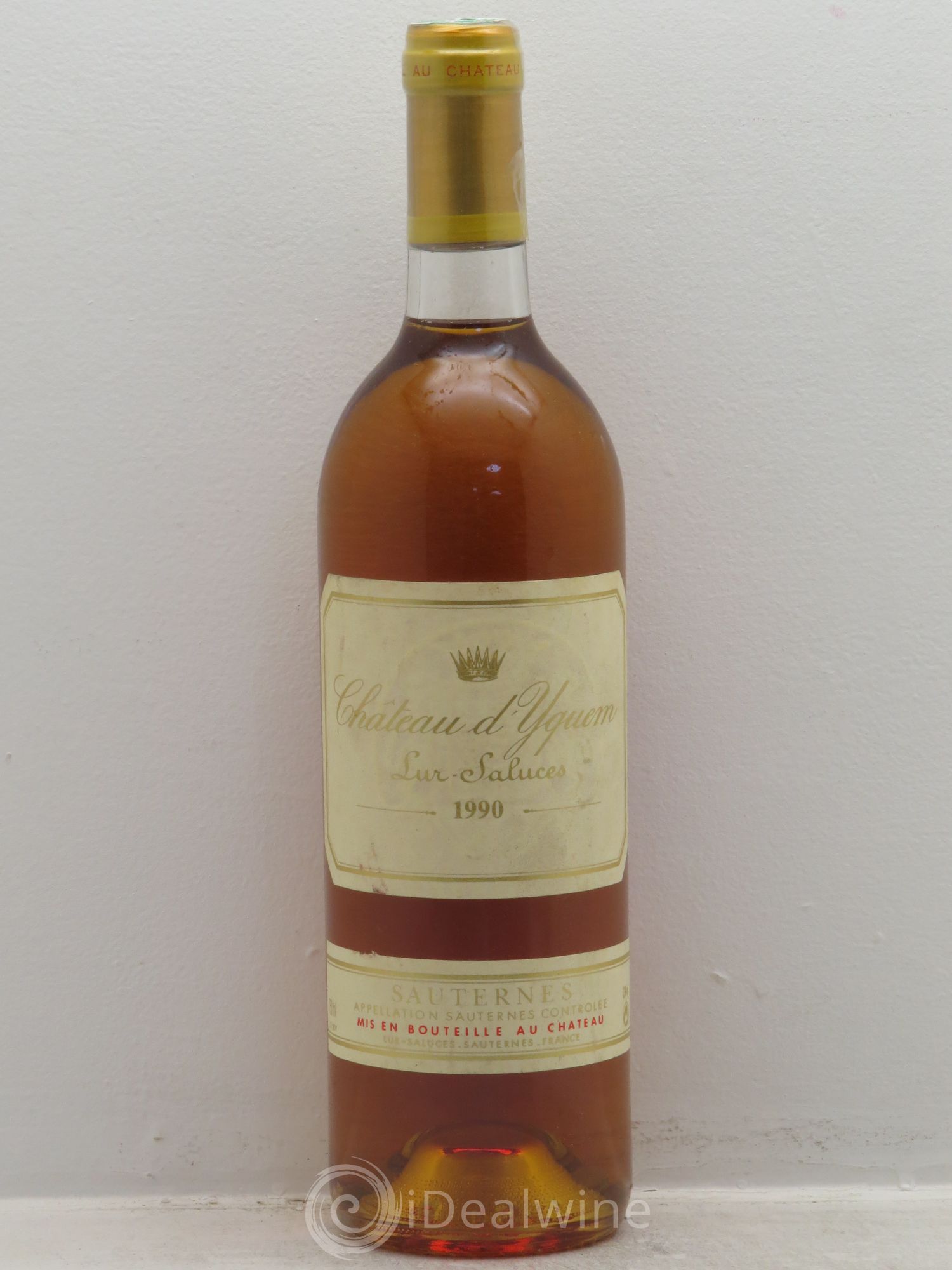 Château d' Yquem 1er Cru Classé Supérieur 1990 - Lotto di 1 bottiglia - 0