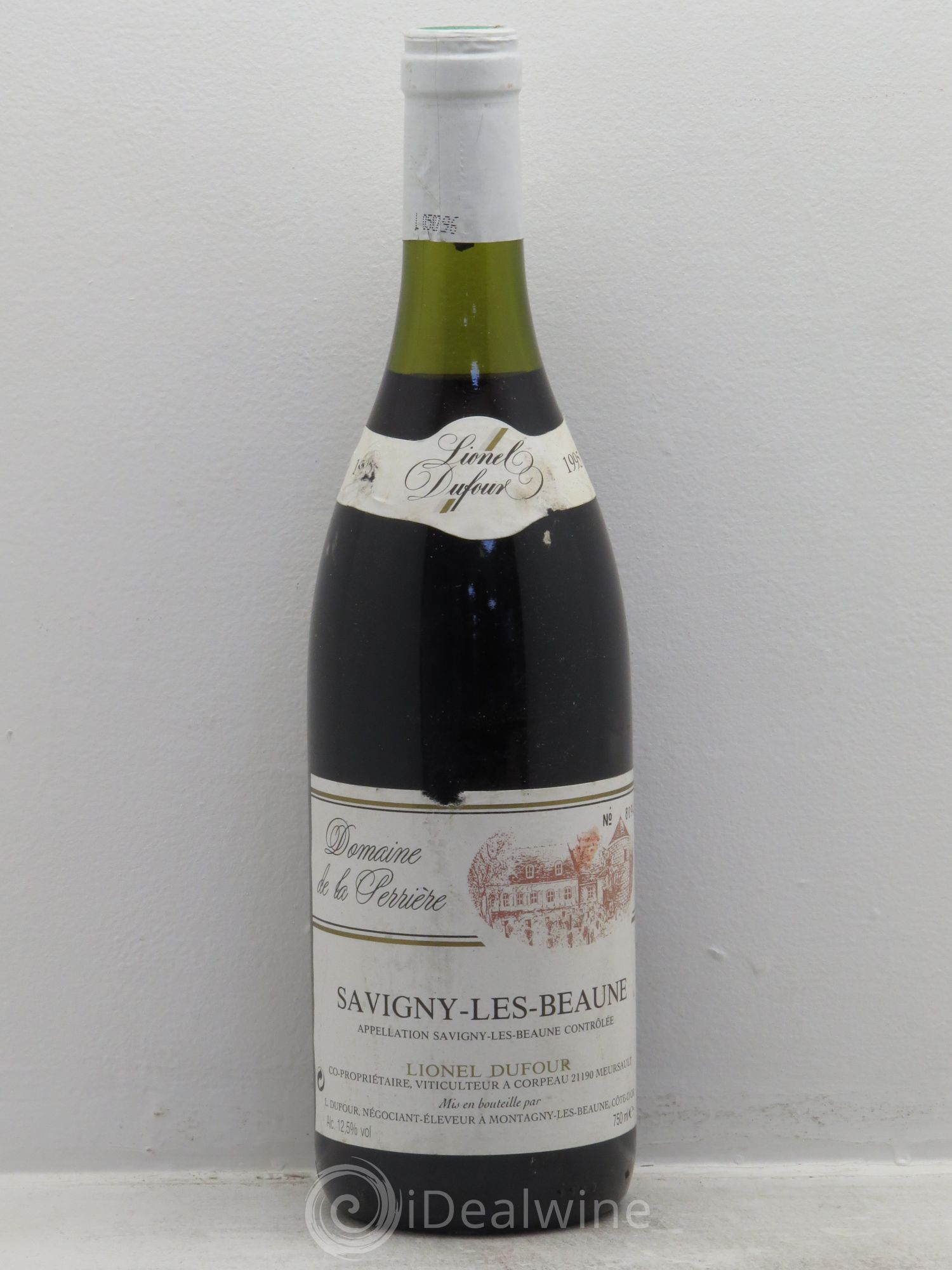 Savigny-lès-Beaune Domaine de la Perrière Lionel Dufour 1995 - Posten von 1 Flasche - 0