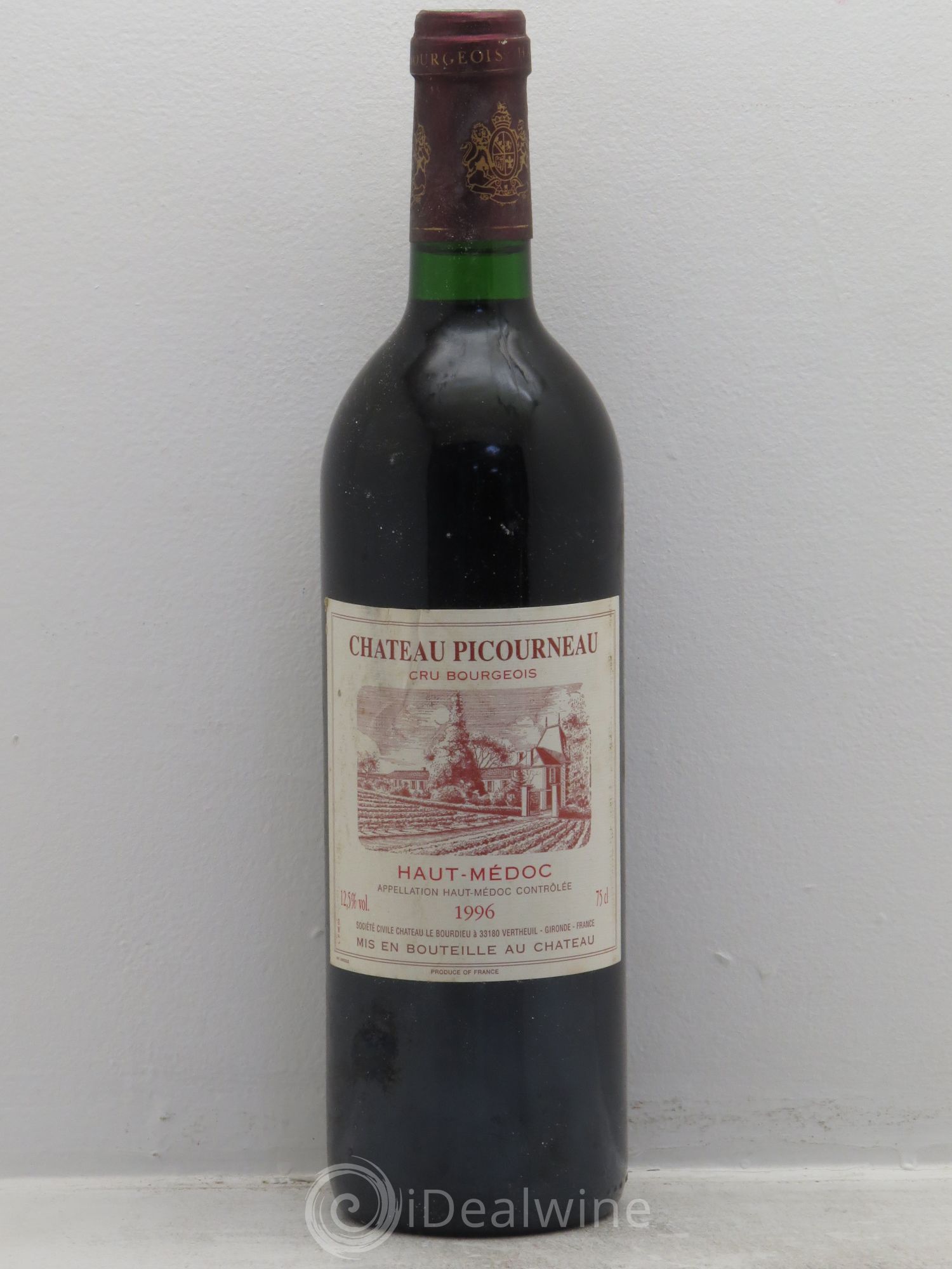 Haut Médoc Château Picourneau (sans prix de réserve) 1996 - Posten von 1 Flasche - 0