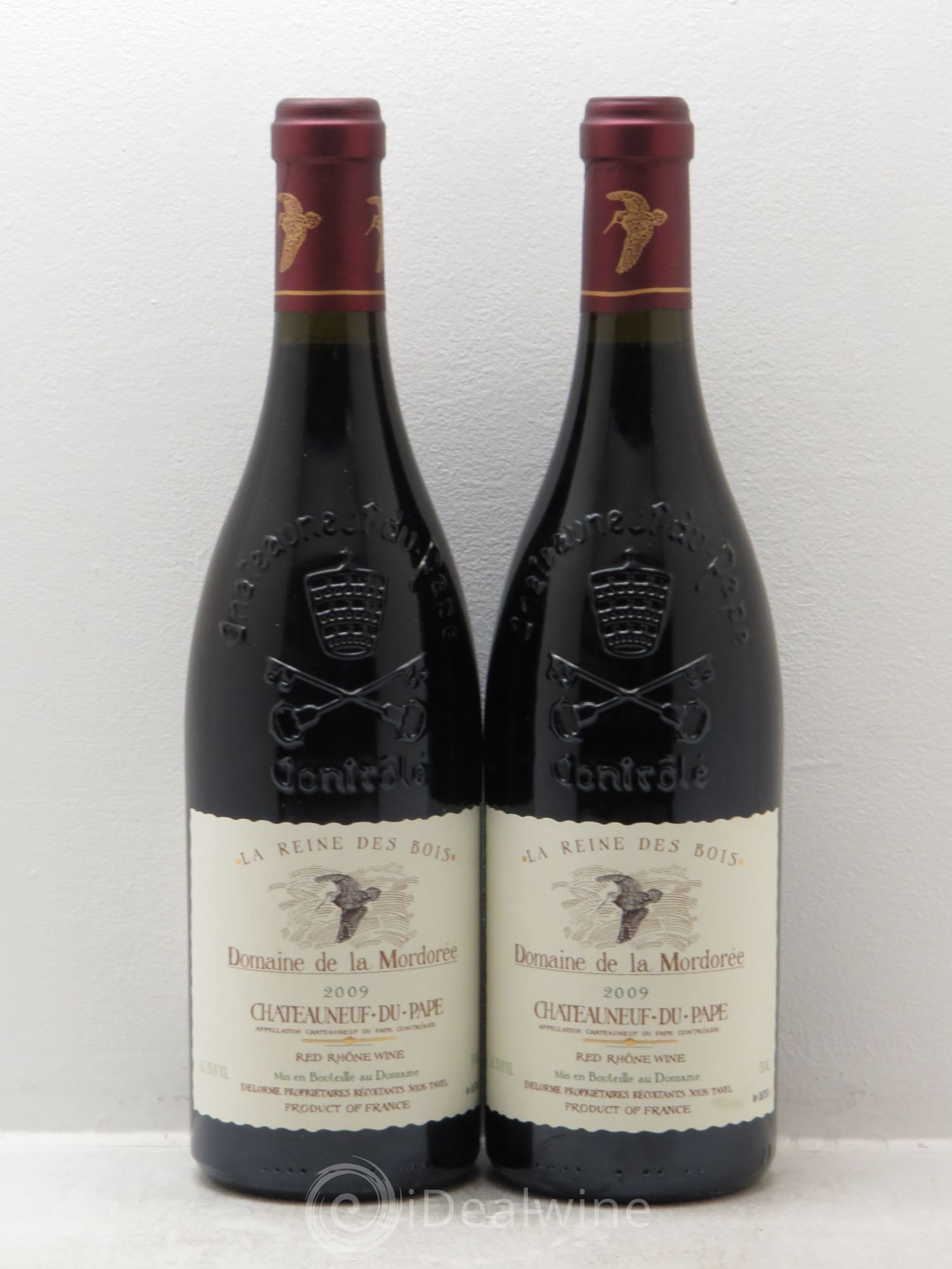 Châteauneuf-du-Pape Cuvée de la Reine des Bois La Mordorée (Domaine de) 2009 - Lot de 2 bouteilles - 0