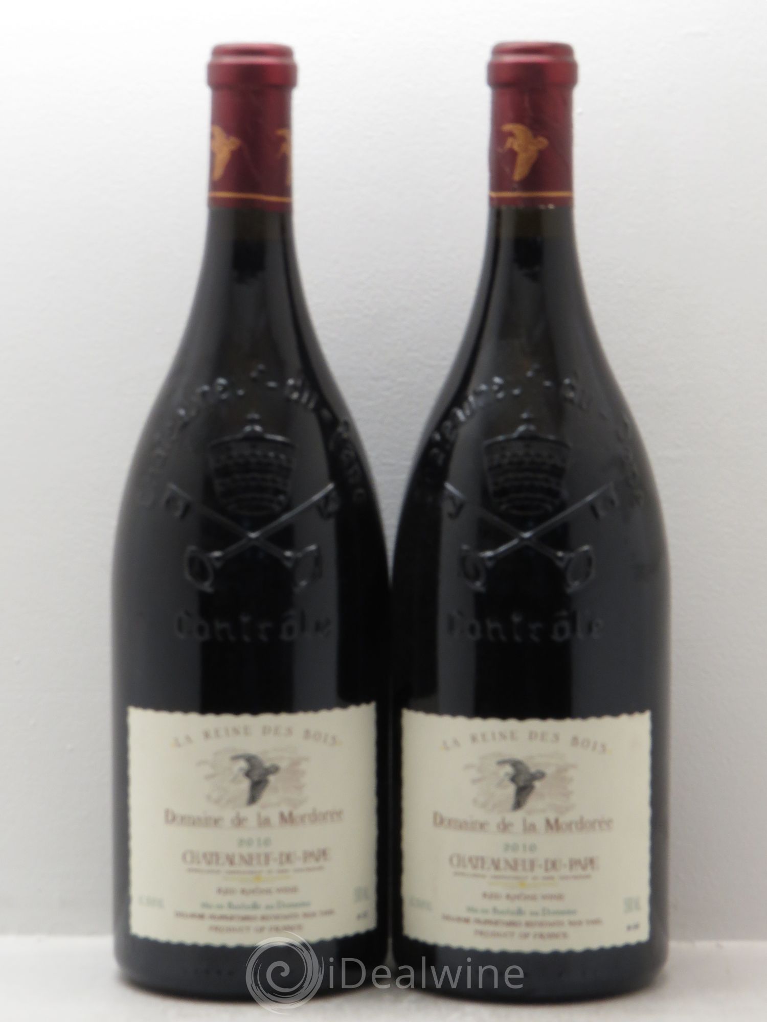 Châteauneuf-du-Pape Cuvée de la Reine des Bois La Mordorée (Domaine de) 2010 - Lot de 2 magnums - 0