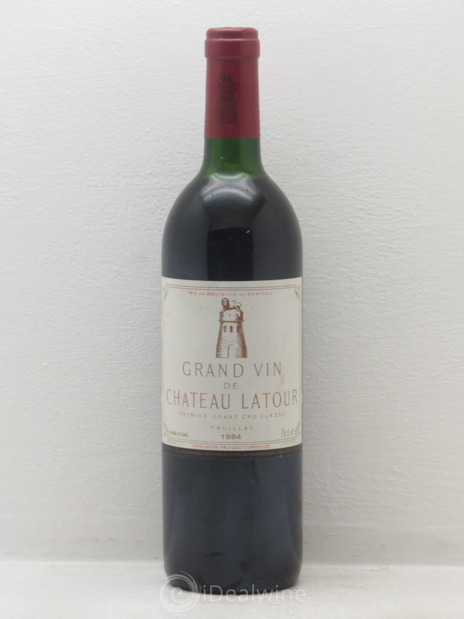 Château Latour 1er Grand Cru Classé 1984 - Lot de 1 bouteille - 0