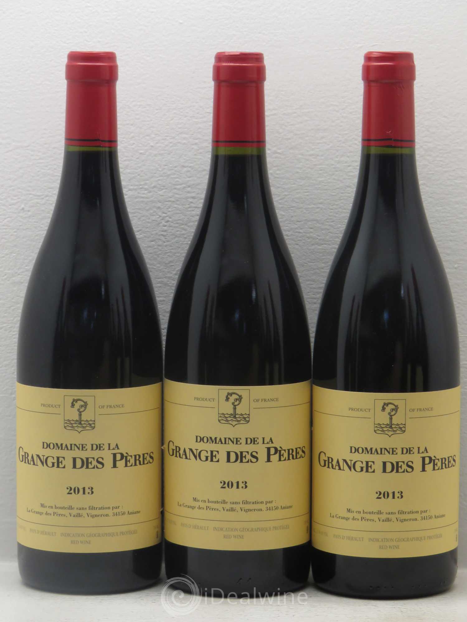 Pays d'Hérault Grange des Pères Laurent Vaillé 2013 - Lot de 8 bouteilles - 2