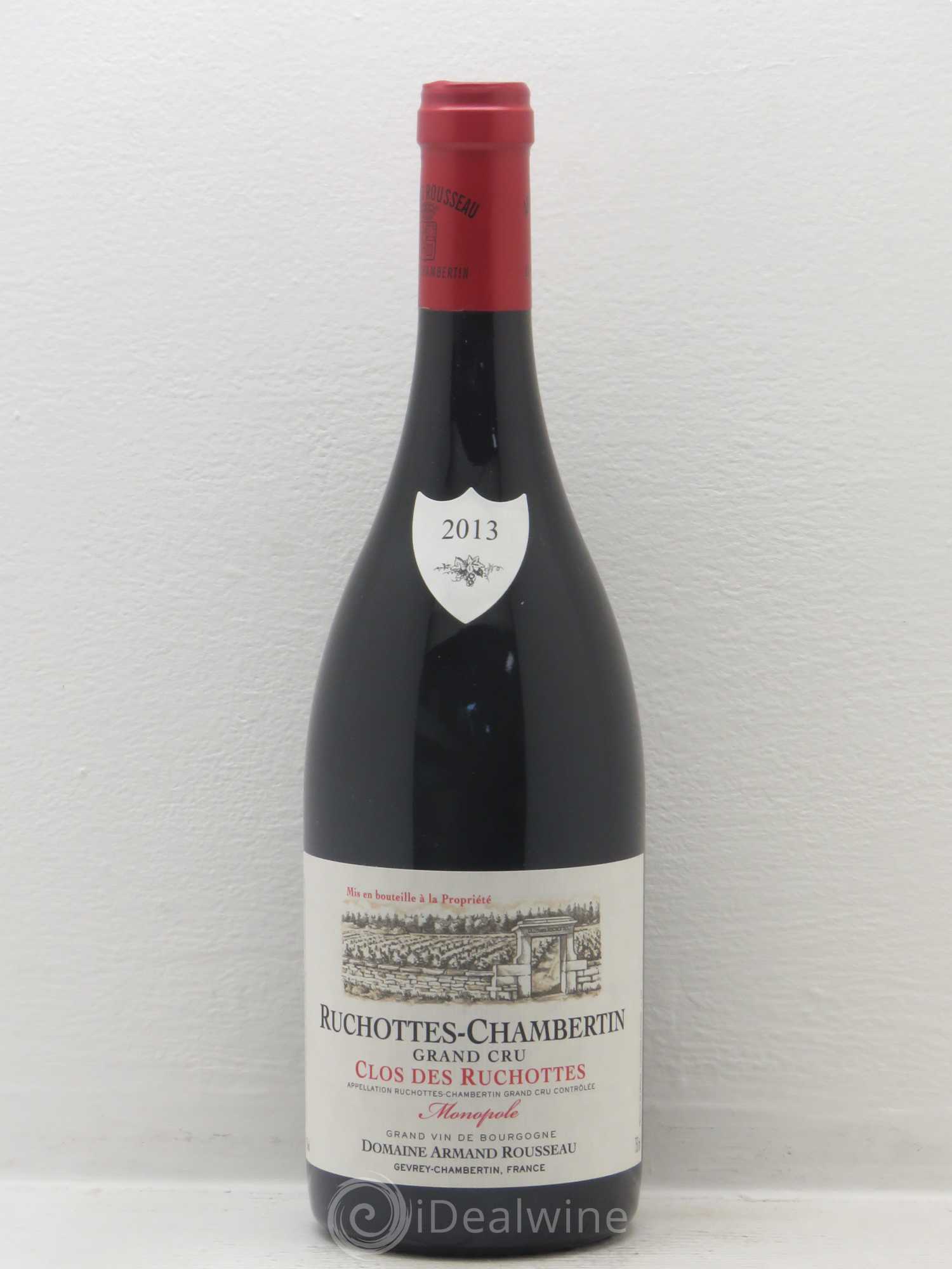 Ruchottes-Chambertin Grand Cru Clos des Ruchottes Armand Rousseau (Domaine) 2013 - Lot de 1 bouteille - 0