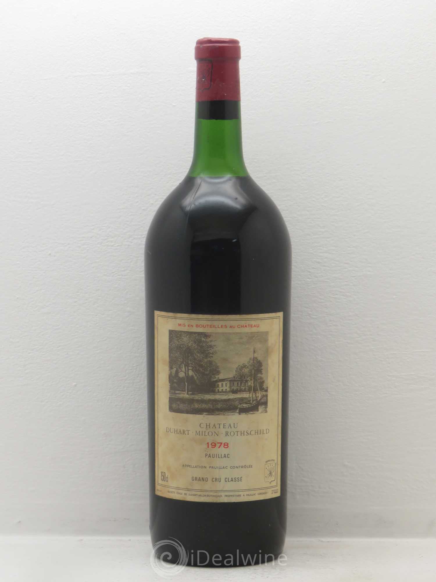 Château Duhart-Milon 4ème Grand Cru Classé 1978 - Lot de 1 magnum - 0