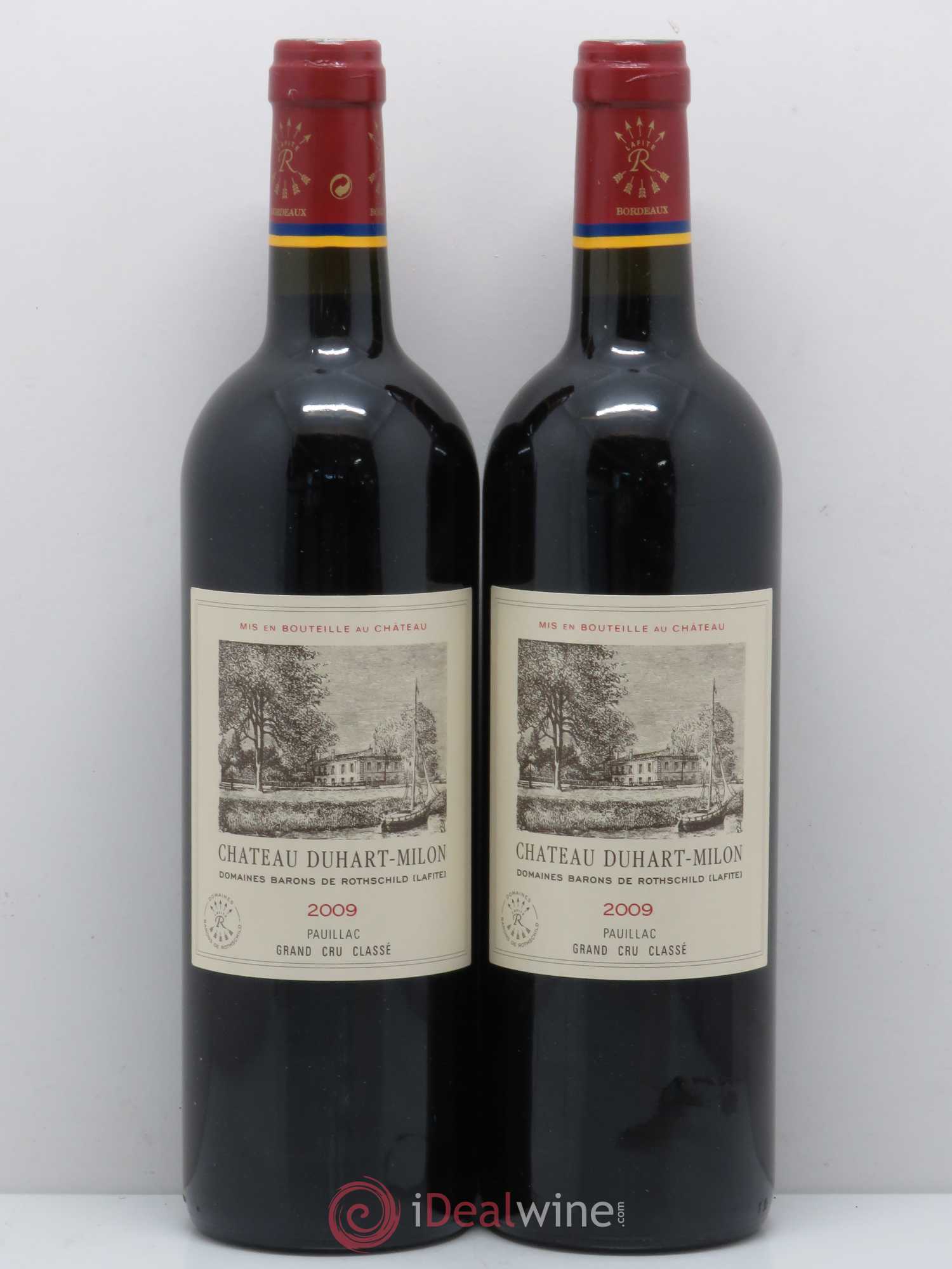 Château Duhart-Milon 4ème Grand Cru Classé 2009 - Lot de 2 bouteilles - 0