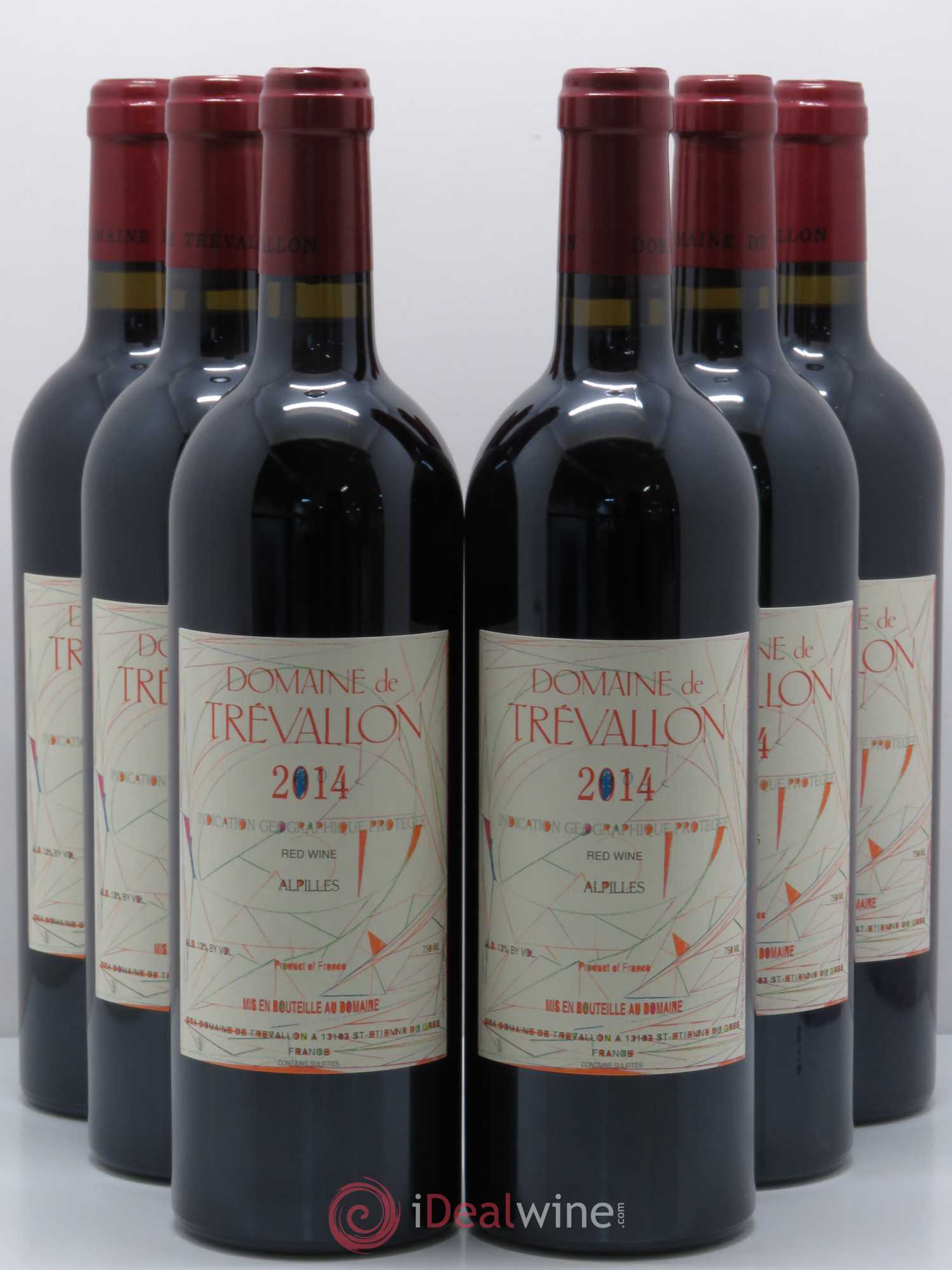 Coteaux d'Aix-en-Provence Trévallon (Domaine de) Eloi Dürrbach 2014 - Lot de 6 bouteilles - 0