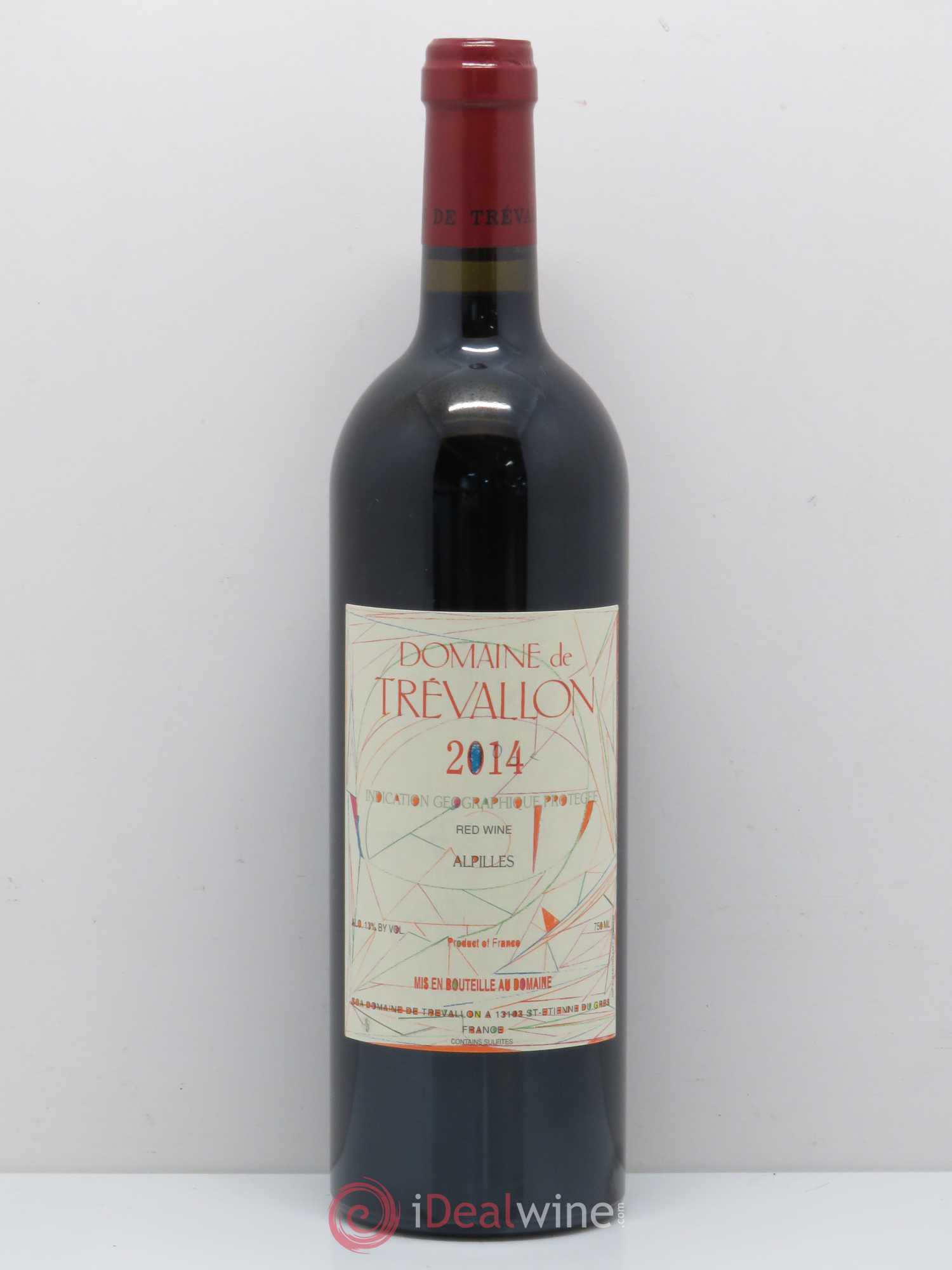 Coteaux d'Aix-en-Provence Trévallon (Domaine de) Eloi Dürrbach 2014 - Lot de 1 bouteille - 0