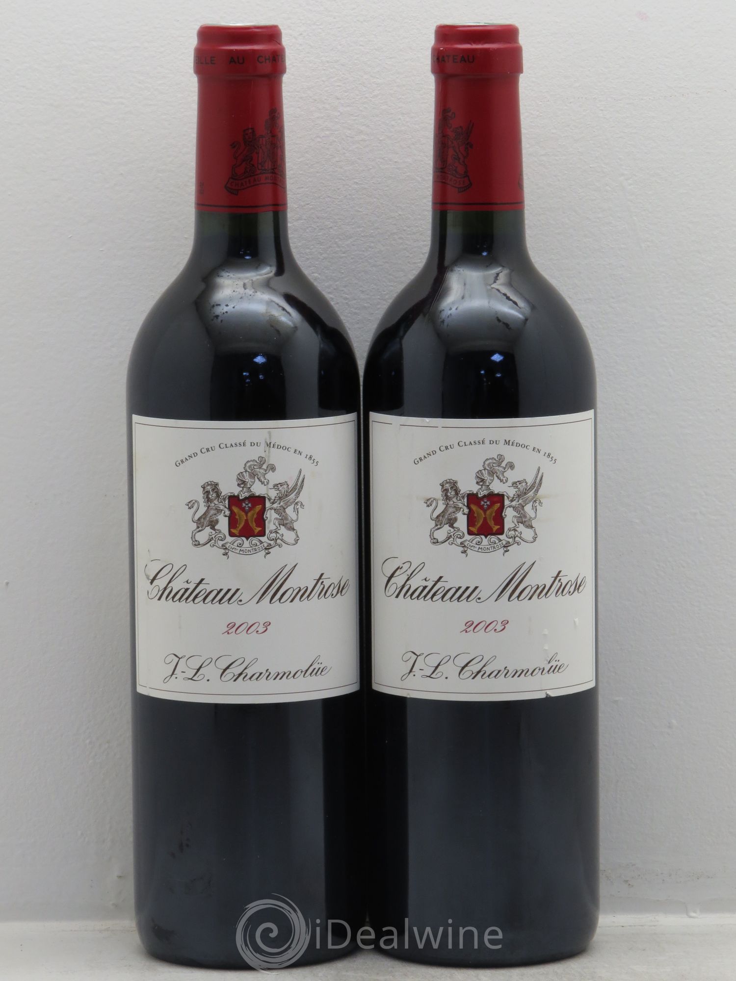 Château Montrose 2ème Grand Cru Classé 2003 - Lot de 2 bouteilles - 0