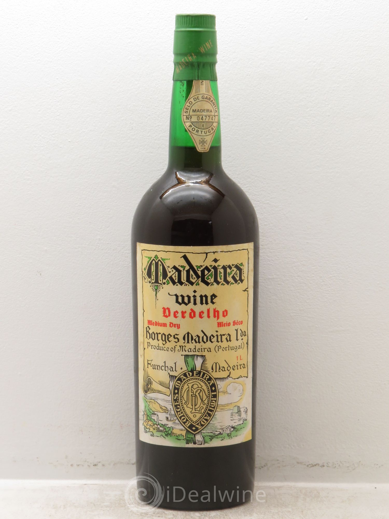 Madère demi sec Derdelho Borges Madeira Limitated - Posten von 1 Flasche - 0