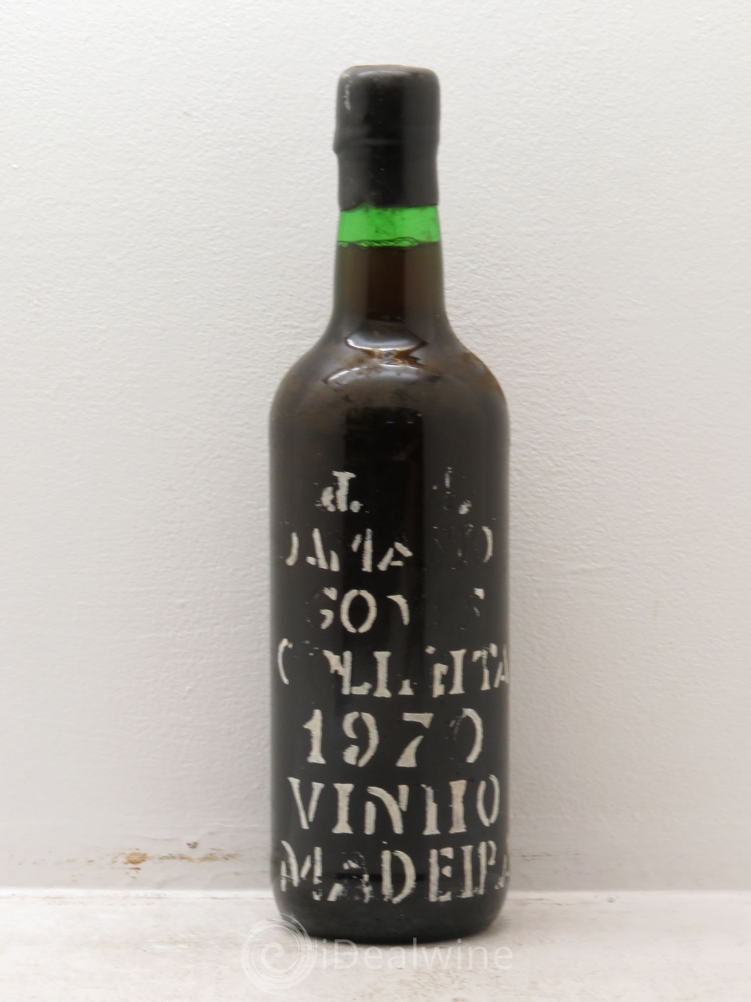 Madère Verdhello Medium Dry Colheita Harvest Jose Alexadre Damasio Gomes 1970 - Posten von 1 Flasche - 0
