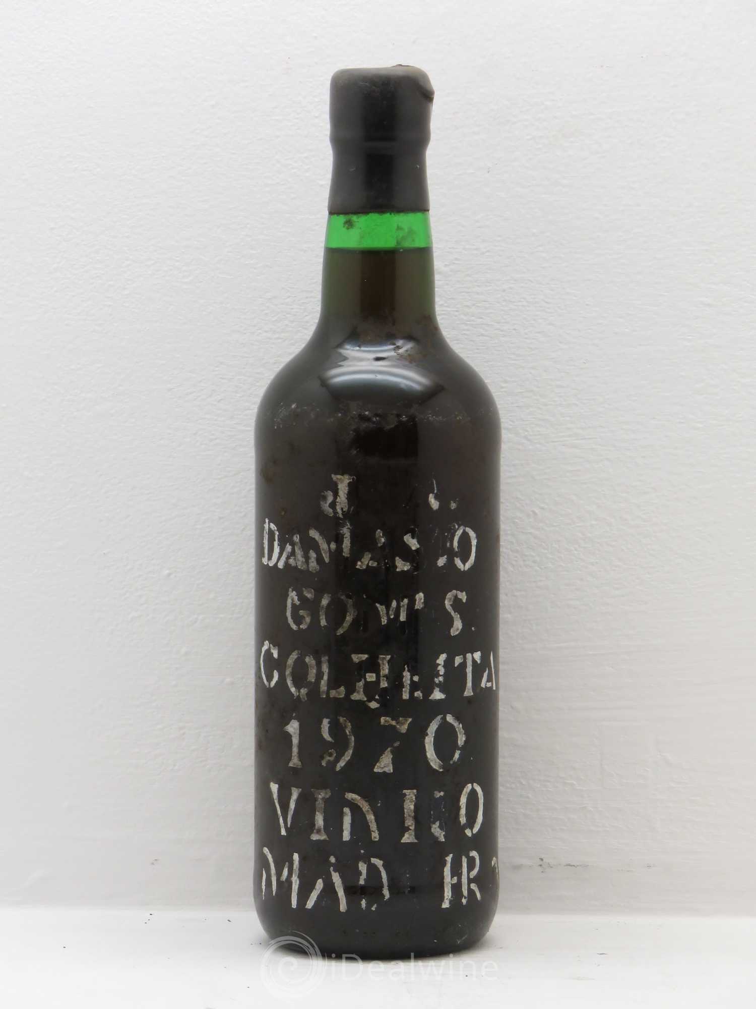 Madère Verdhello Medium Dry Colheita Harvest Damasio Gomes 1970 - Posten von 1 Flasche - 0