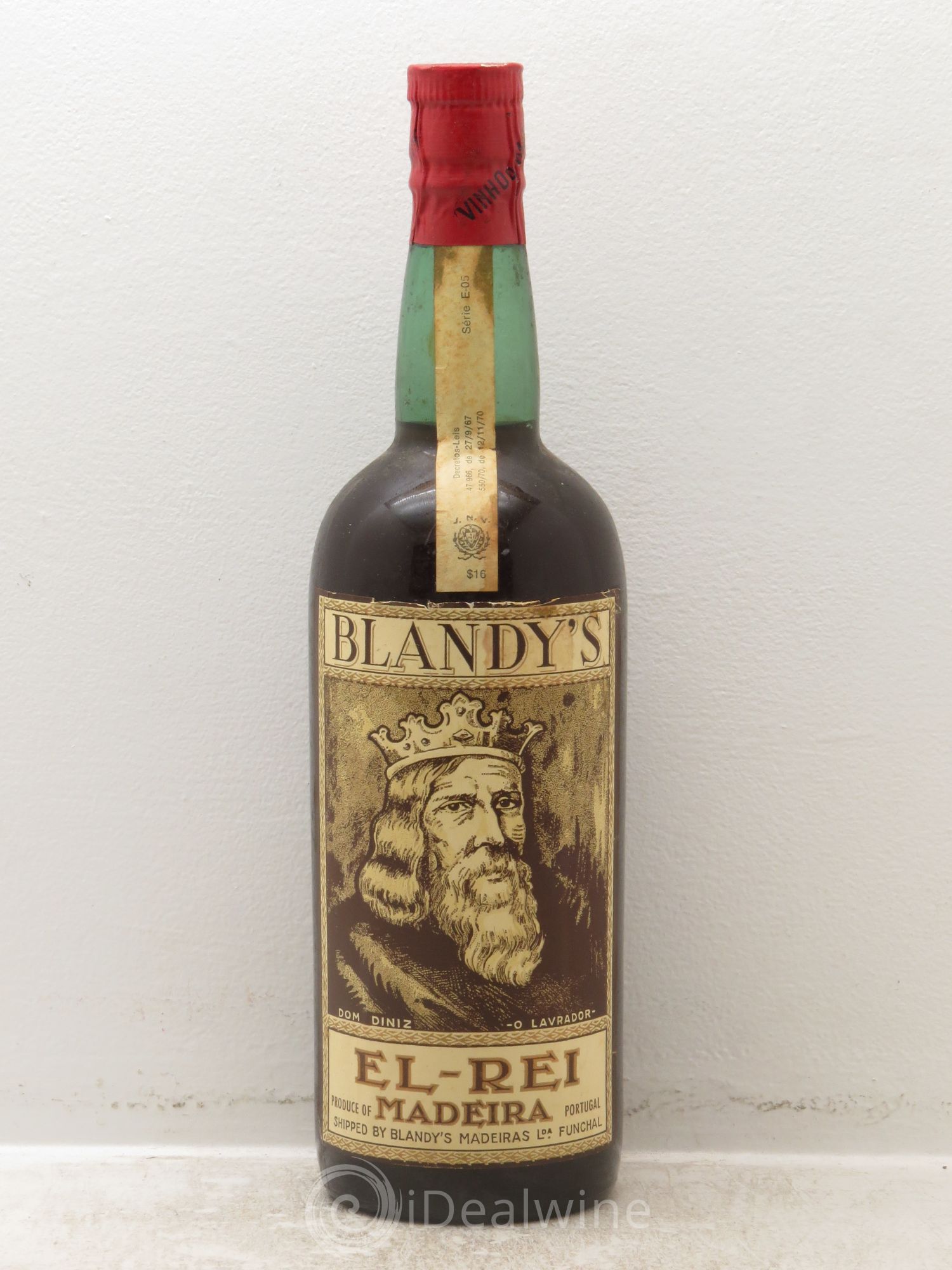 Madère Blandy's el Rei - Posten von 1 Flasche - 0