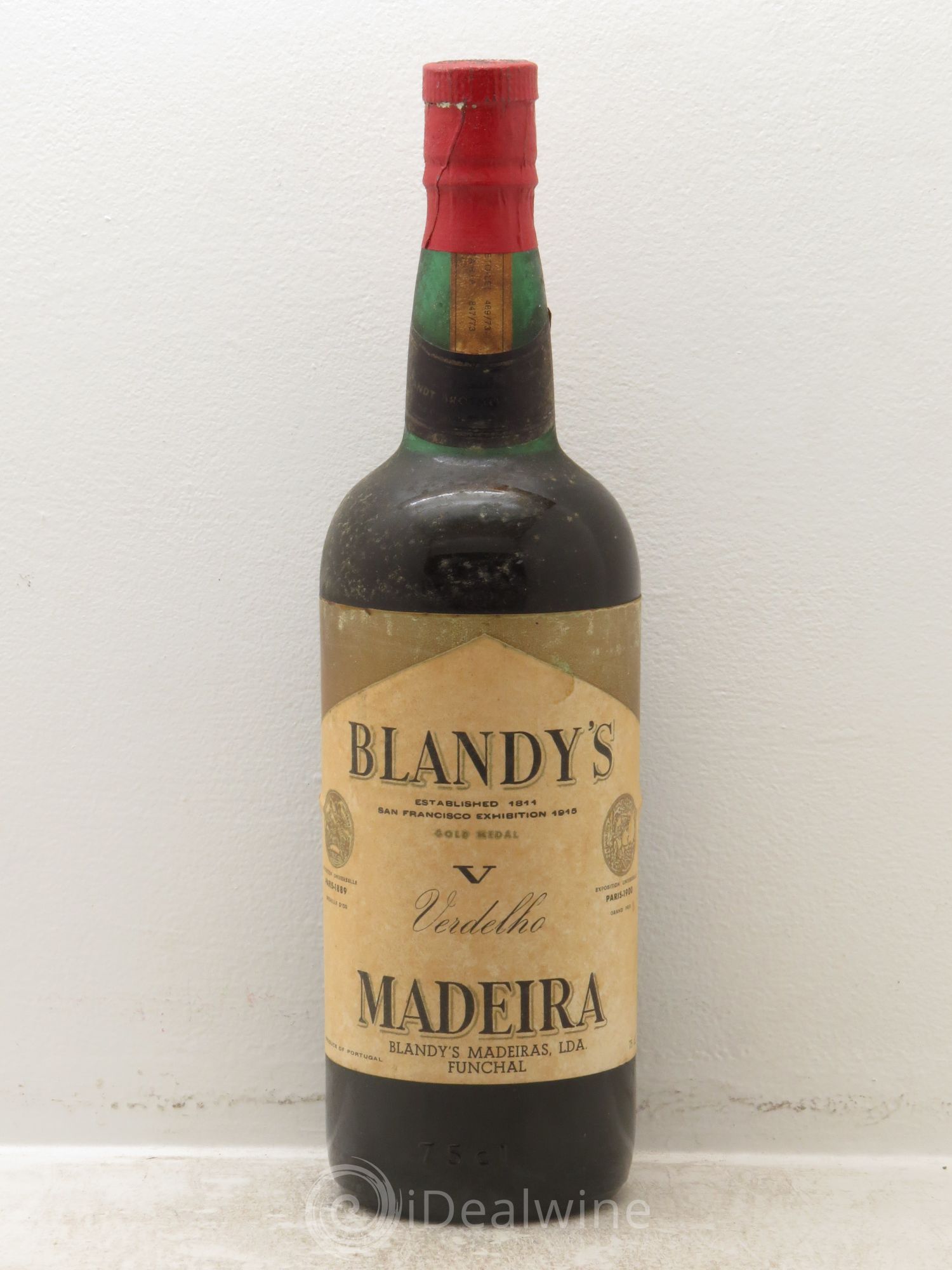 Madère Blandy's gold medal v verdelho J.N.V - Posten von 1 Flasche - 0