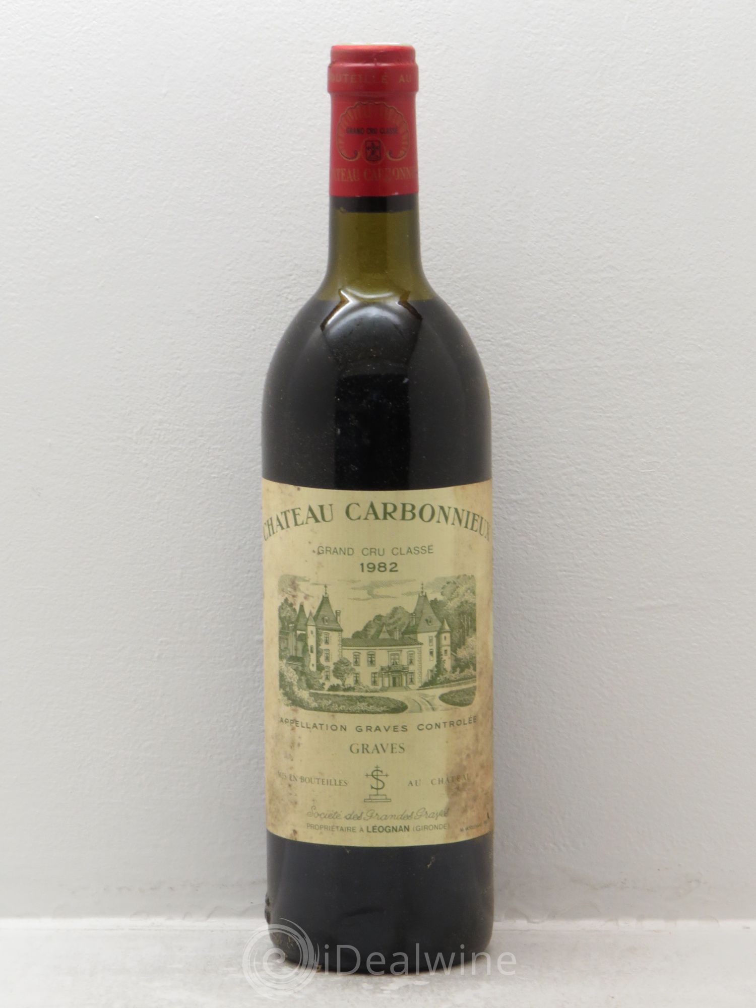 Château Carbonnieux Cru Classé de Graves 1982 - Lot de 6 bouteilles - 0