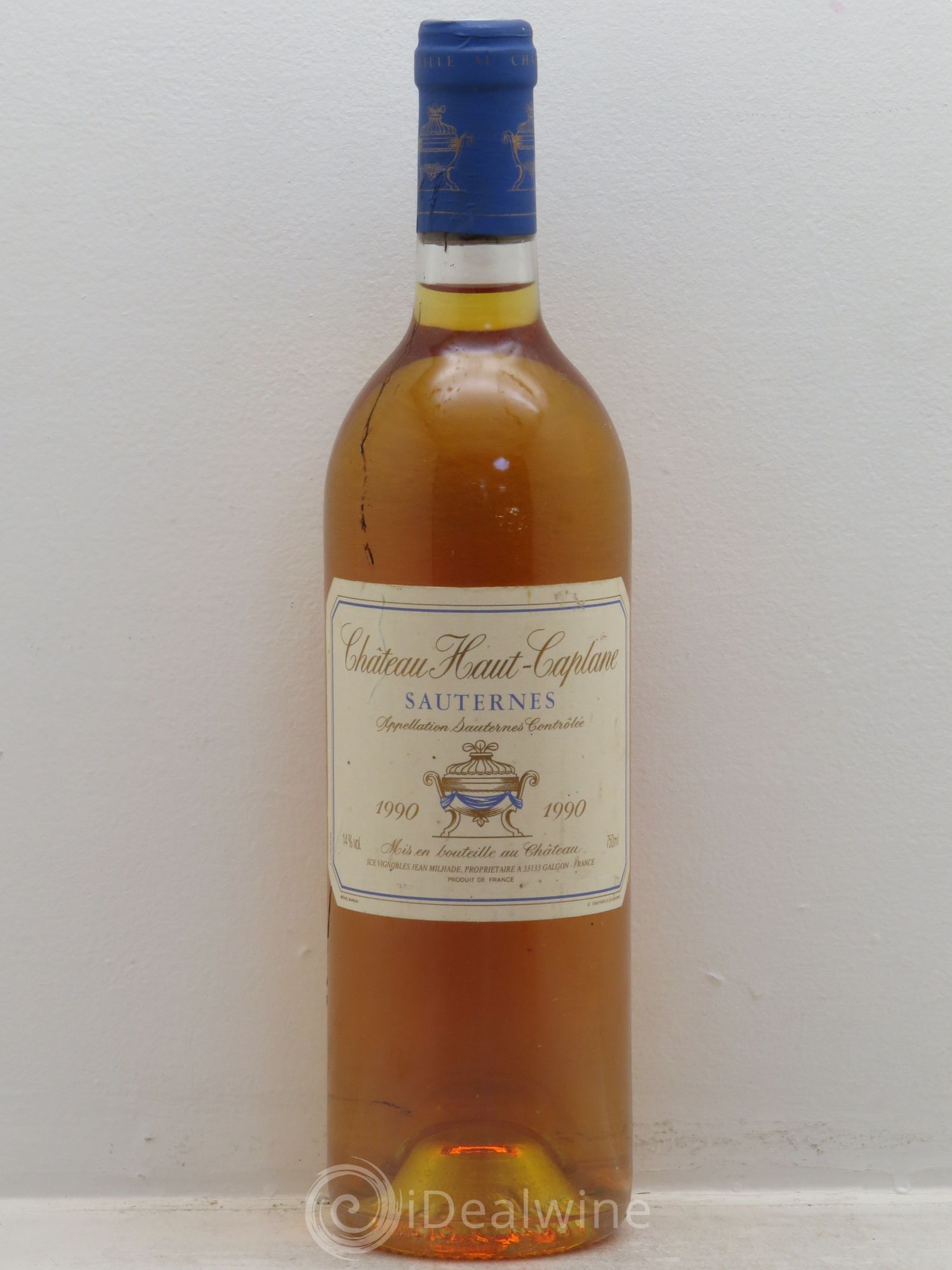 Sauternes Haut Caplane (sans prix de réserve) 1990 - Posten von 1 Flasche - 0