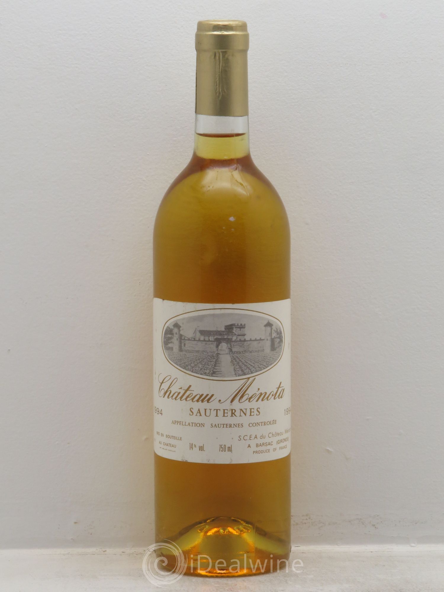 Sauternes Menota 1994 - Posten von 1 Flasche - 0