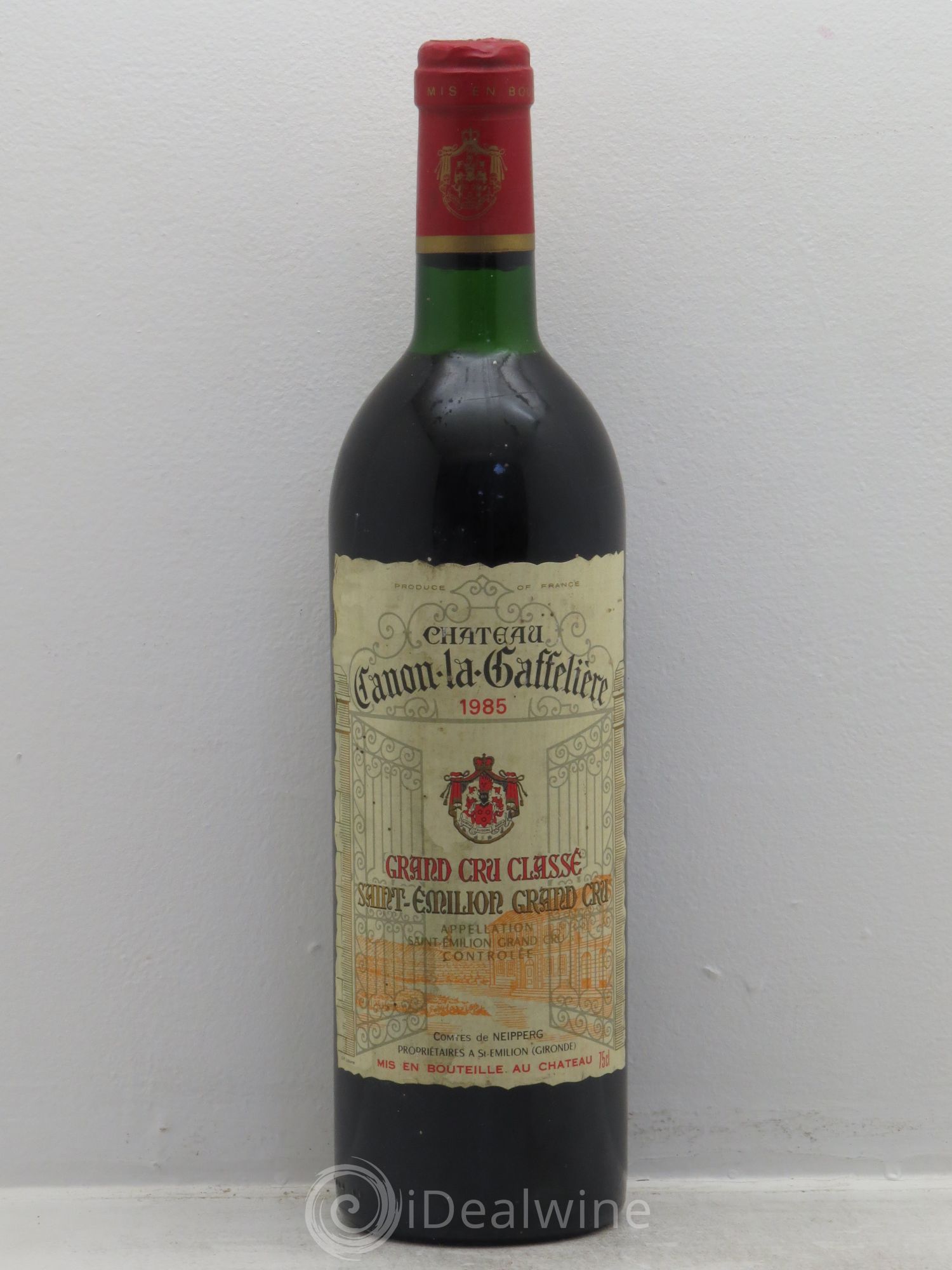 Château Canon la Gaffelière 1er Grand Cru Classé B 1985 - Lot de 1 bouteille - 0