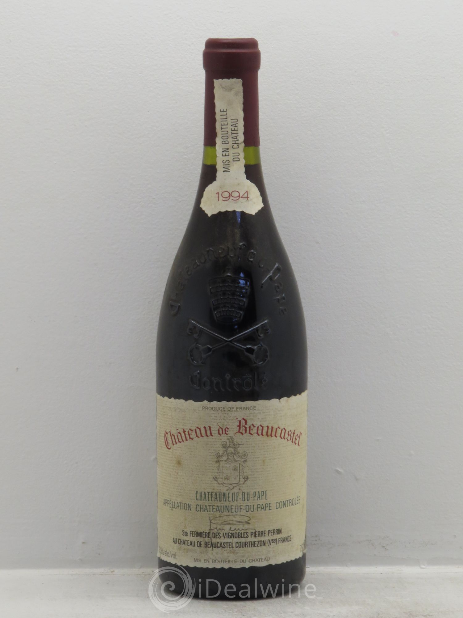 Châteauneuf-du-Pape Château de Beaucastel Famille Perrin 1994 - Lot de 1 bouteille - 0