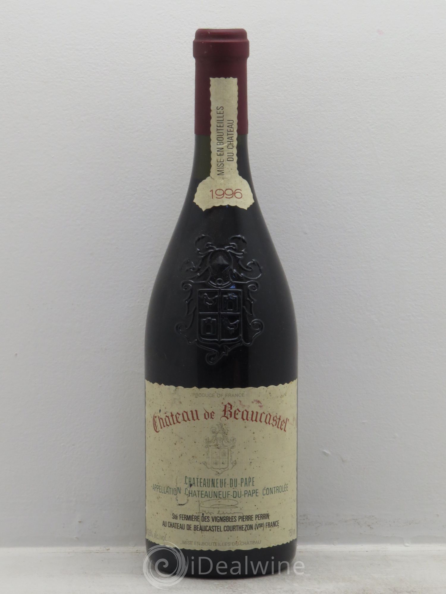 Châteauneuf-du-Pape Château de Beaucastel Famille Perrin 1996 - Lot de 1 bouteille - 0