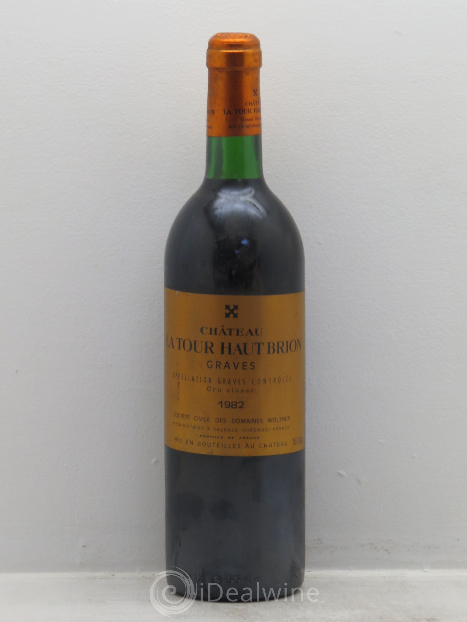 Château la Tour Haut-Brion Cru Classé de Graves 1982 - Lot de 1 bouteille - 0