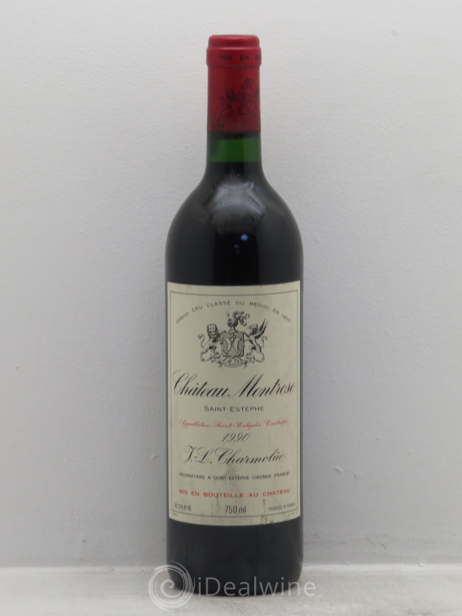 Château Montrose 2ème Grand Cru Classé 1990 - Lot de 1 bouteille - 0