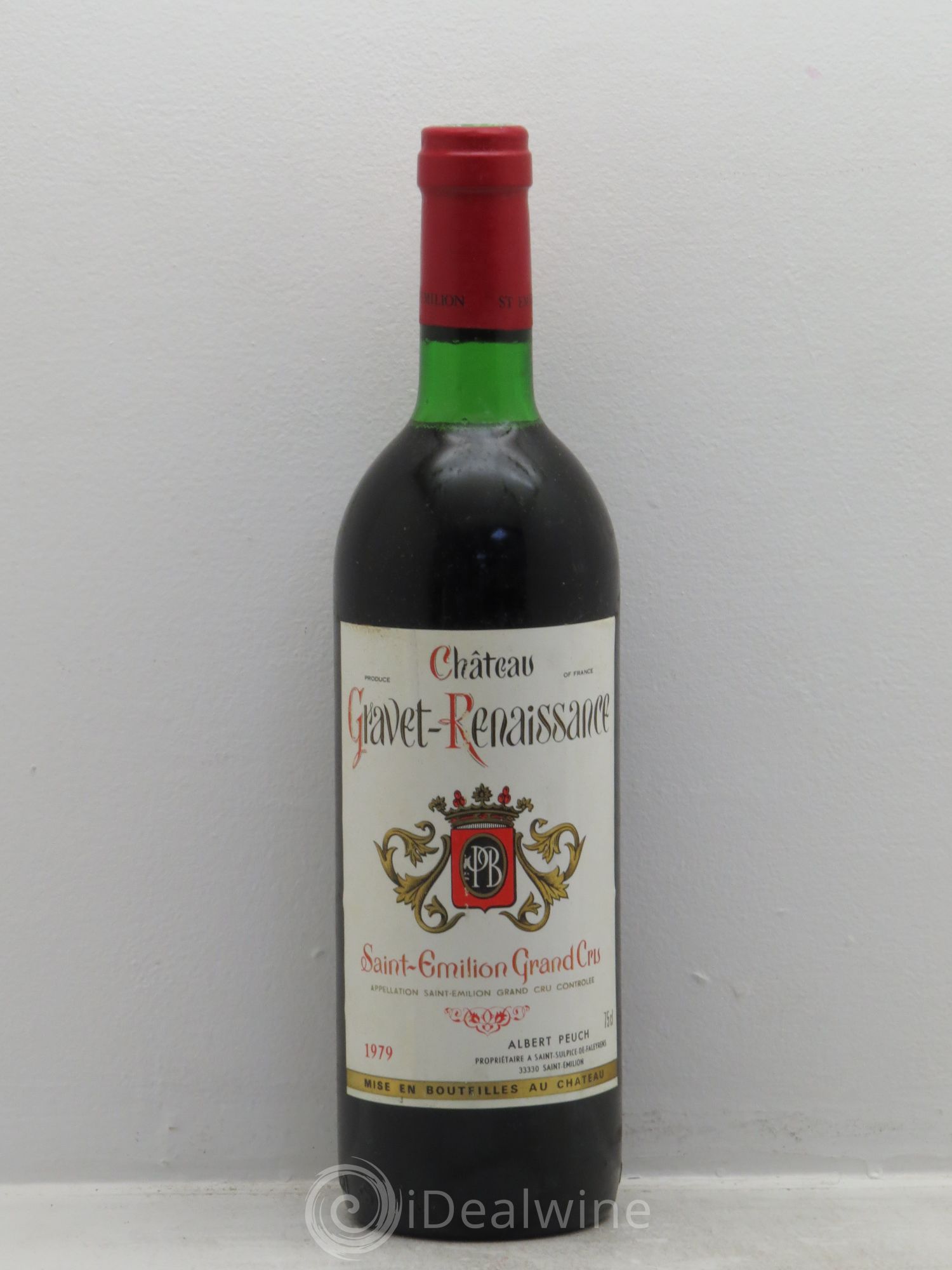 Saint-Émilion Gravet Renaissance (sans prix de réserve) 1979 - Posten von 6 Flaschen - 0