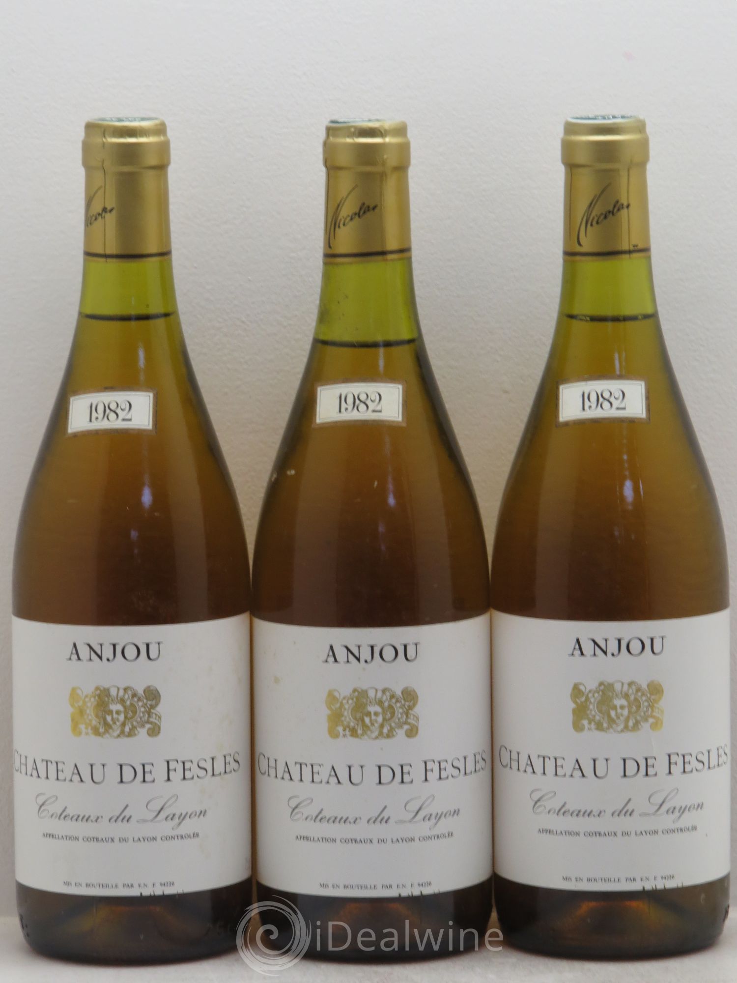 Coteaux du Layon 1982 - Lotto di 3 bottiglie - 0