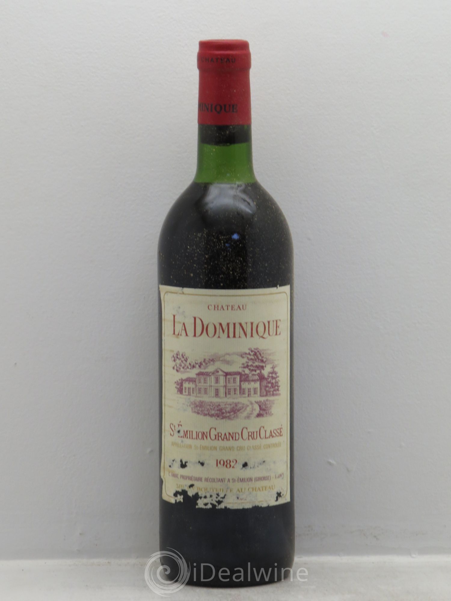 Château la Dominique Grand Cru Classé 1982 - Lot de 12 bouteilles - 0