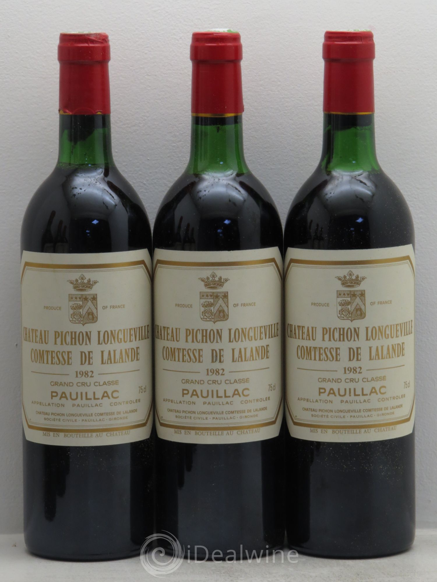 Château Pichon Longueville Comtesse de Lalande 2ème Grand Cru Classé 1982 - Lot de 12 bouteilles - 3