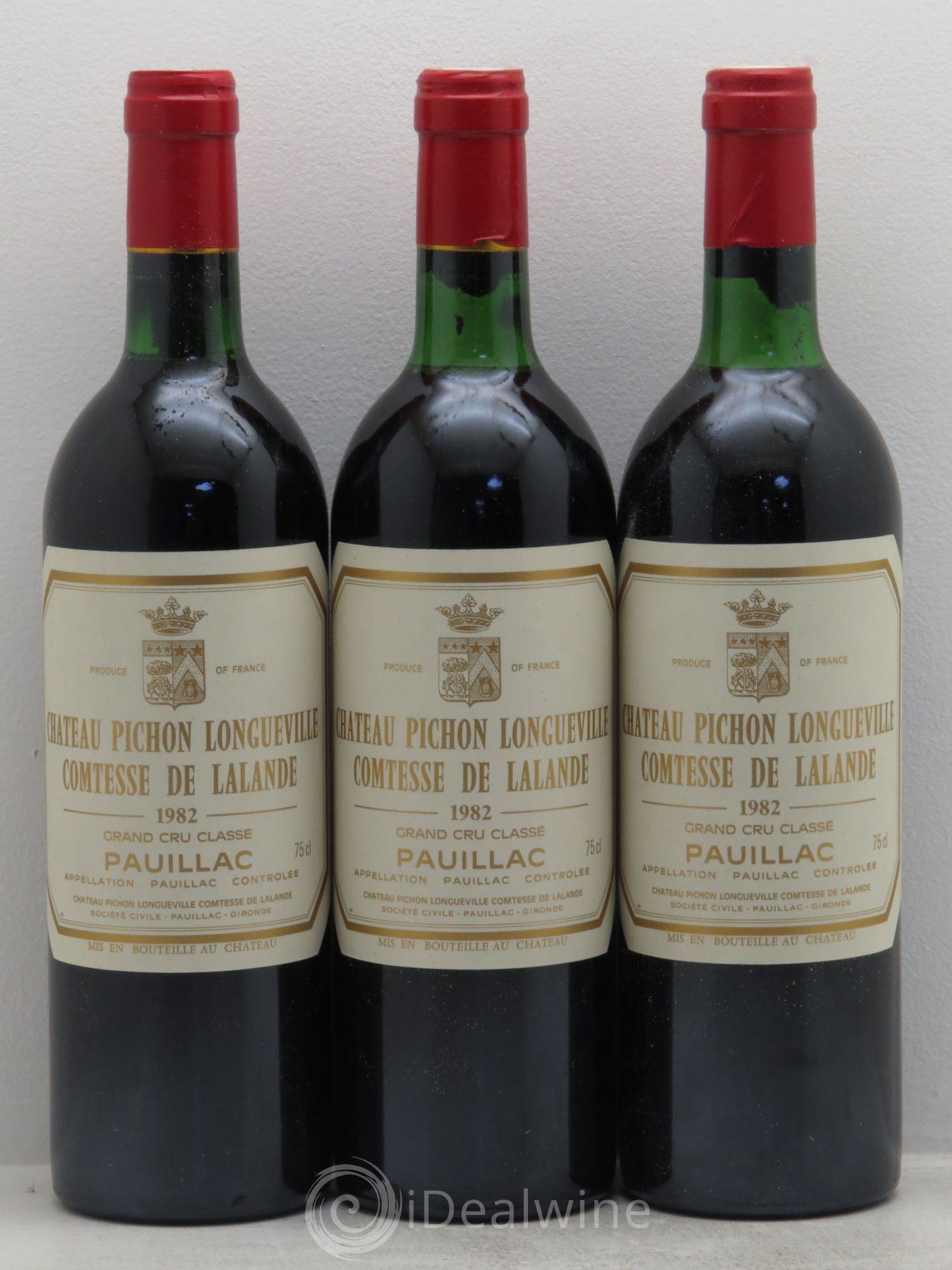 Château Pichon Longueville Comtesse de Lalande 2ème Grand Cru Classé 1982 - Lot de 12 bouteilles - 4