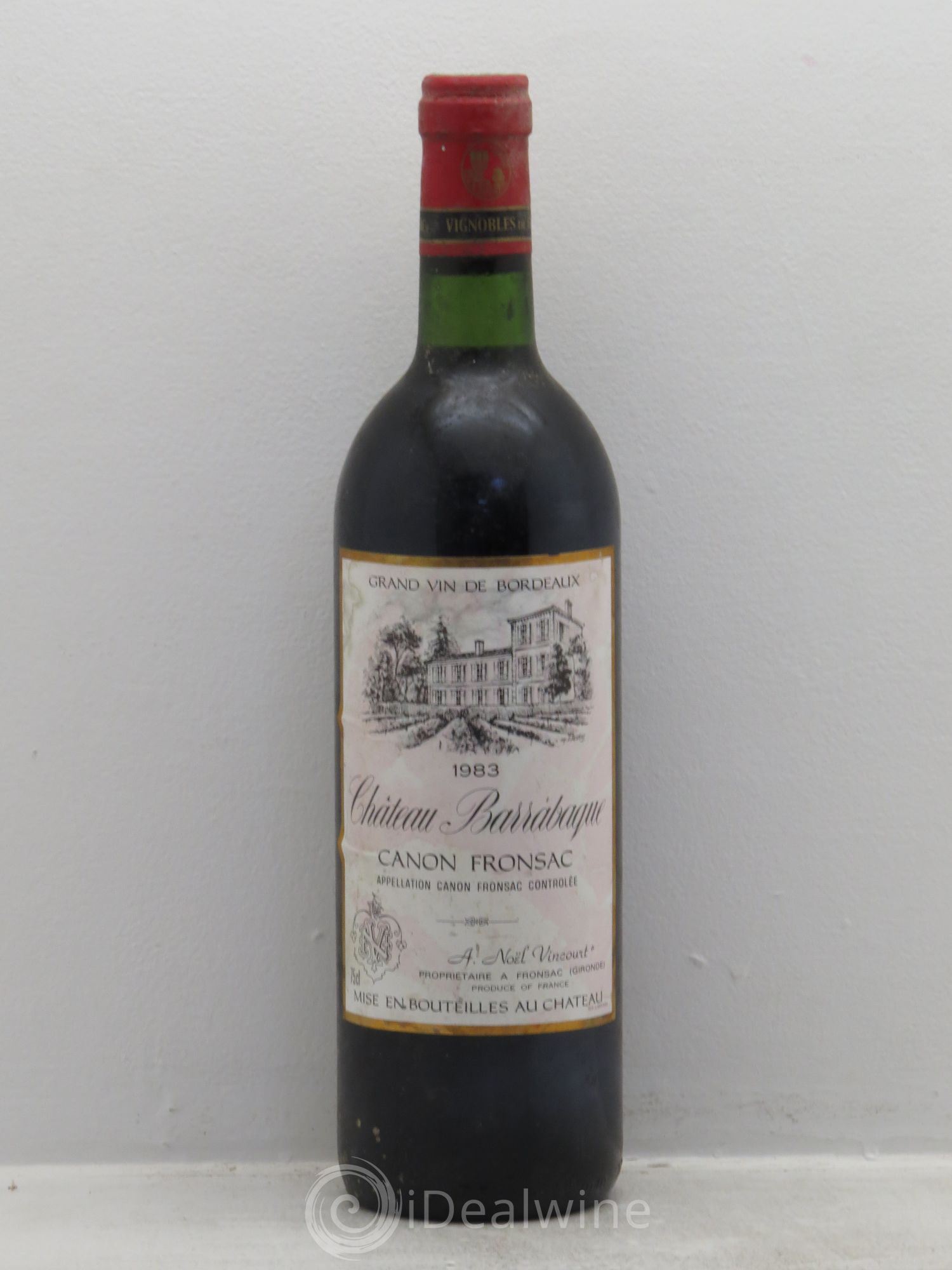 Canon-Fronsac Barrabaque (sans prix de réserve) 1983 - Posten von 1 Flasche - 0